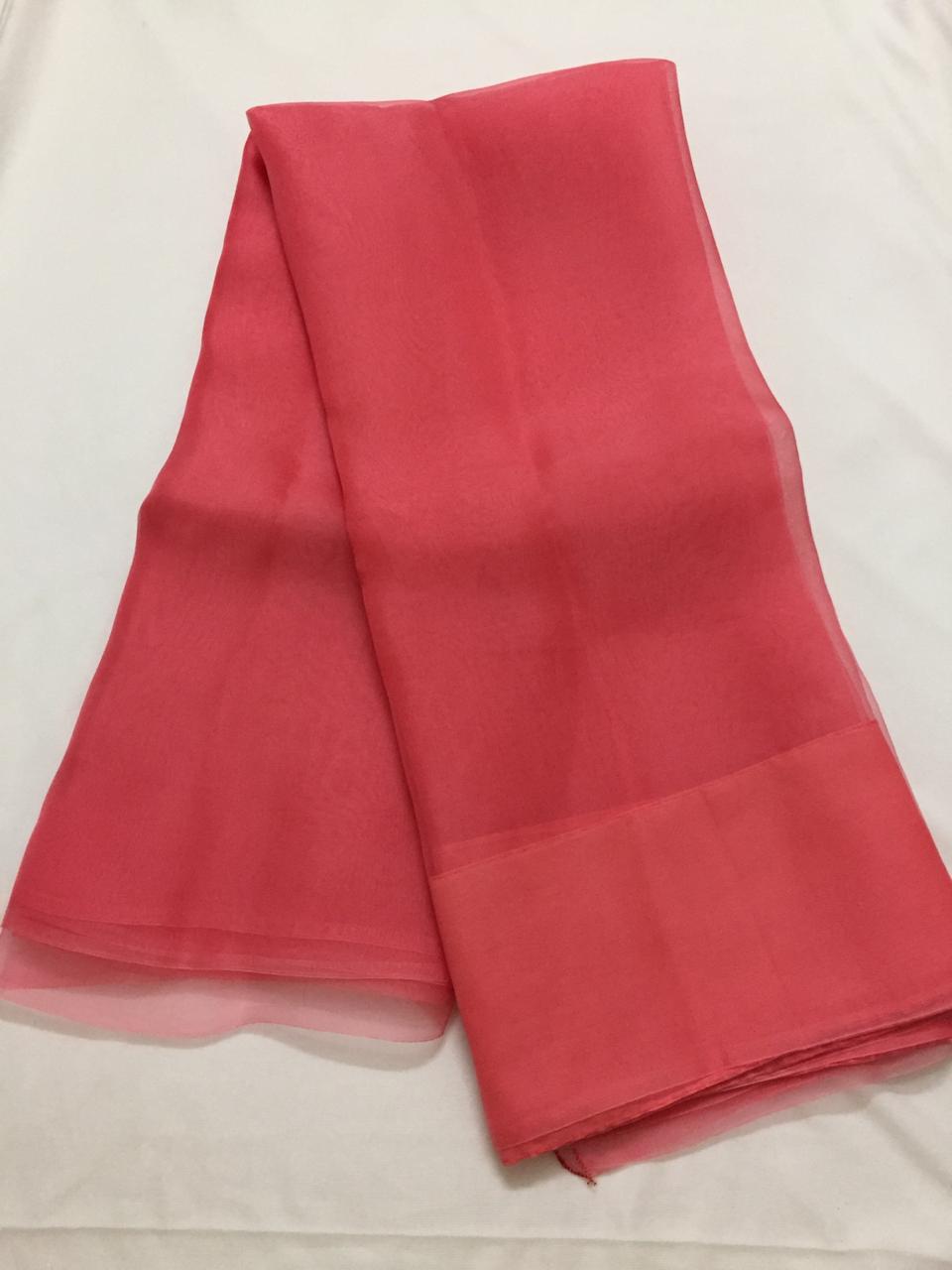 PURE SILK ORGANZA FABRIC