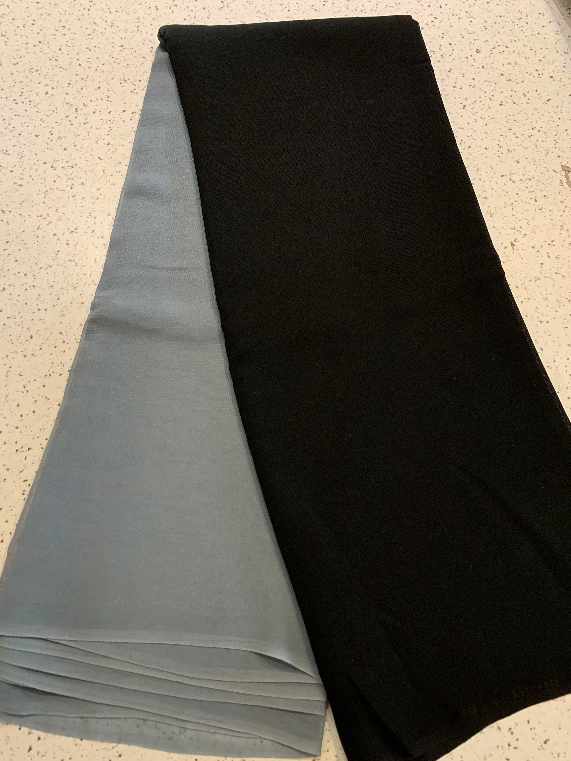 Shaded georgette saree