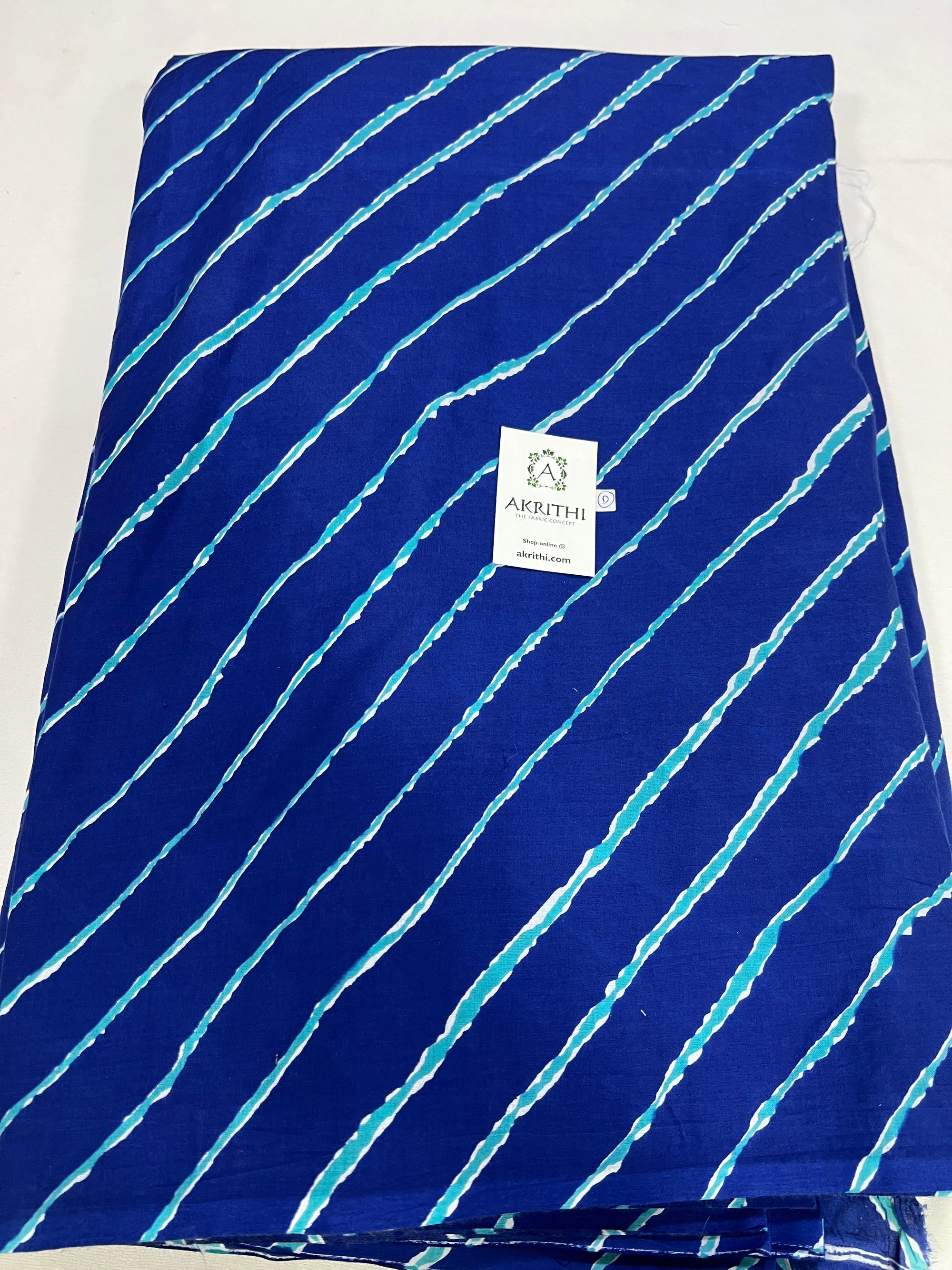Printed pure cotton fabric