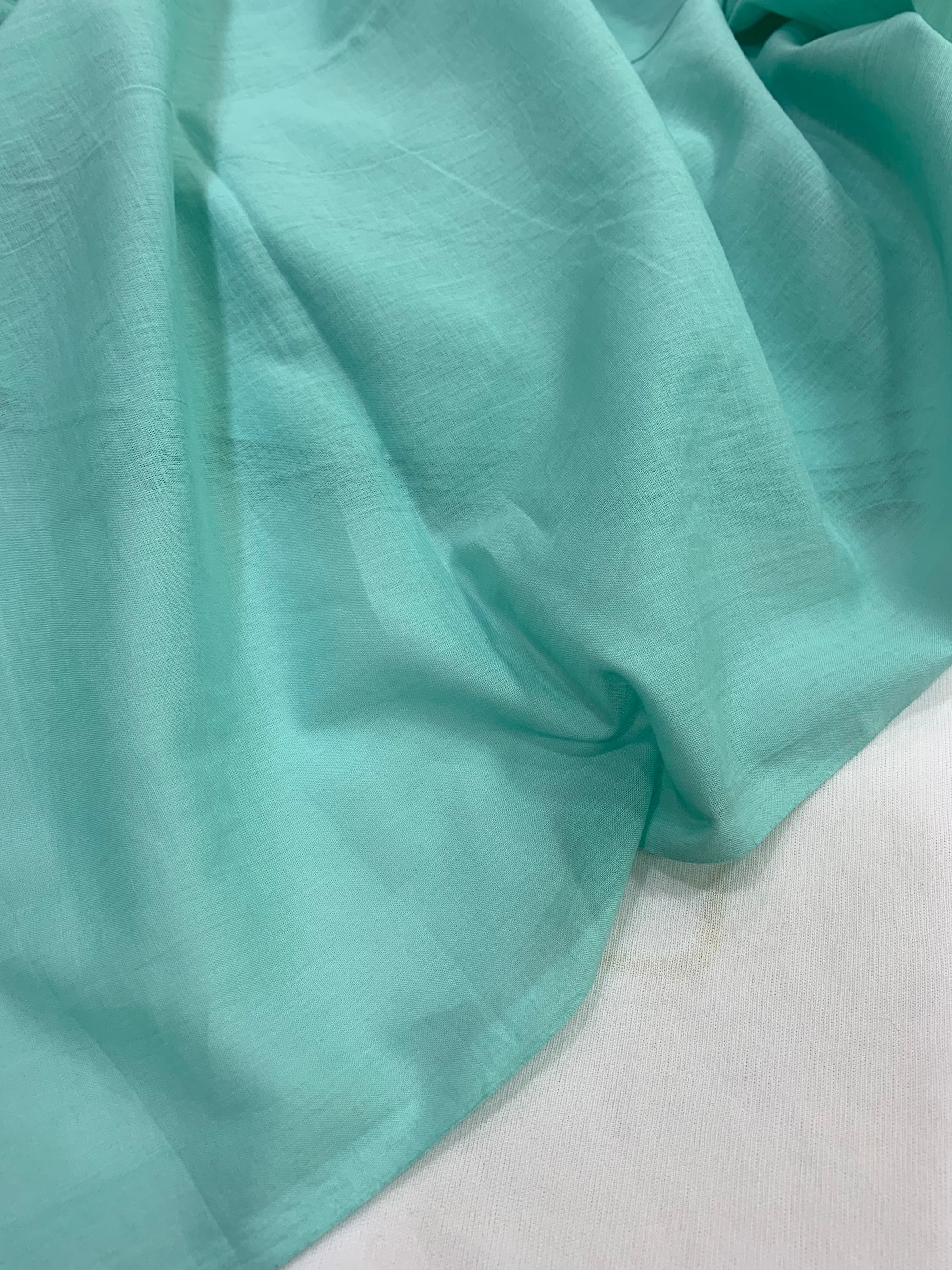 Plain pure mul cotton fabric