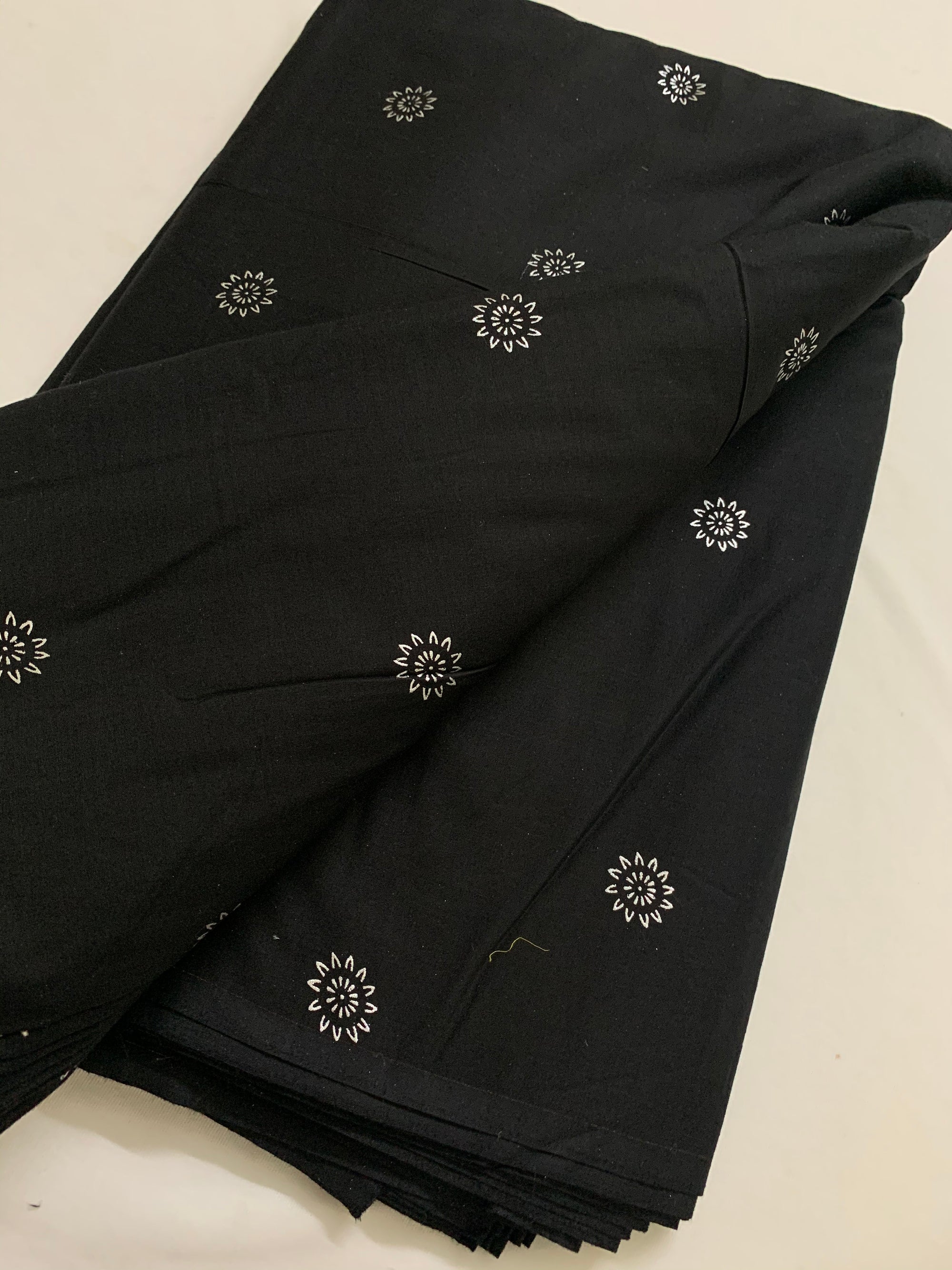 Printed pure cotton fabric