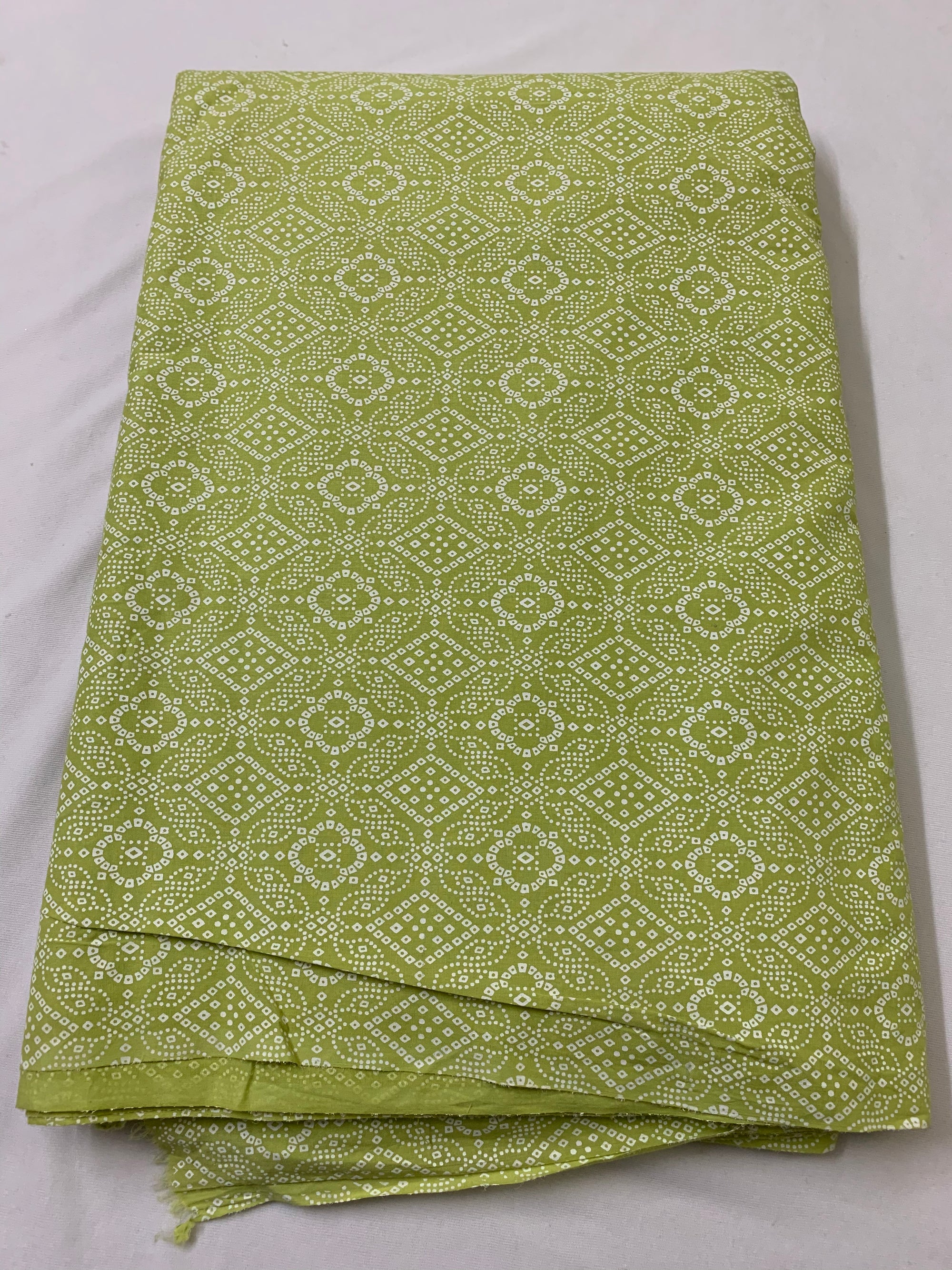 Printed pure cotton fabric