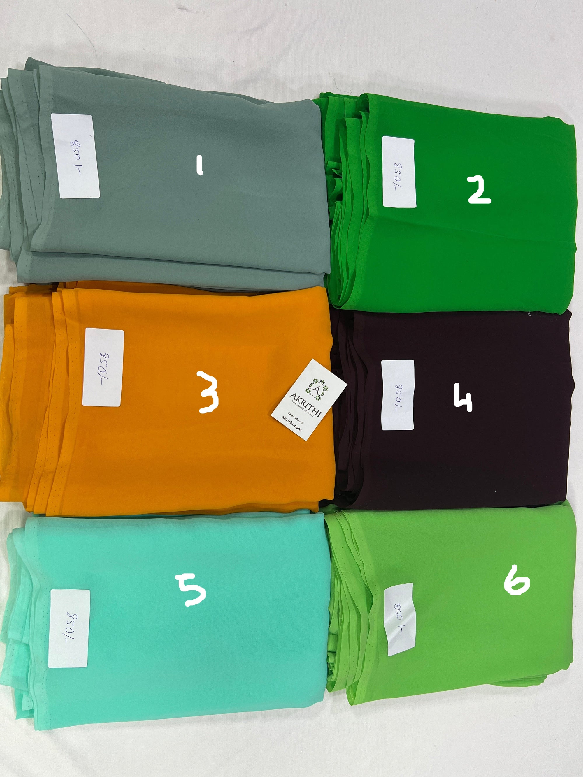 Georgette saree