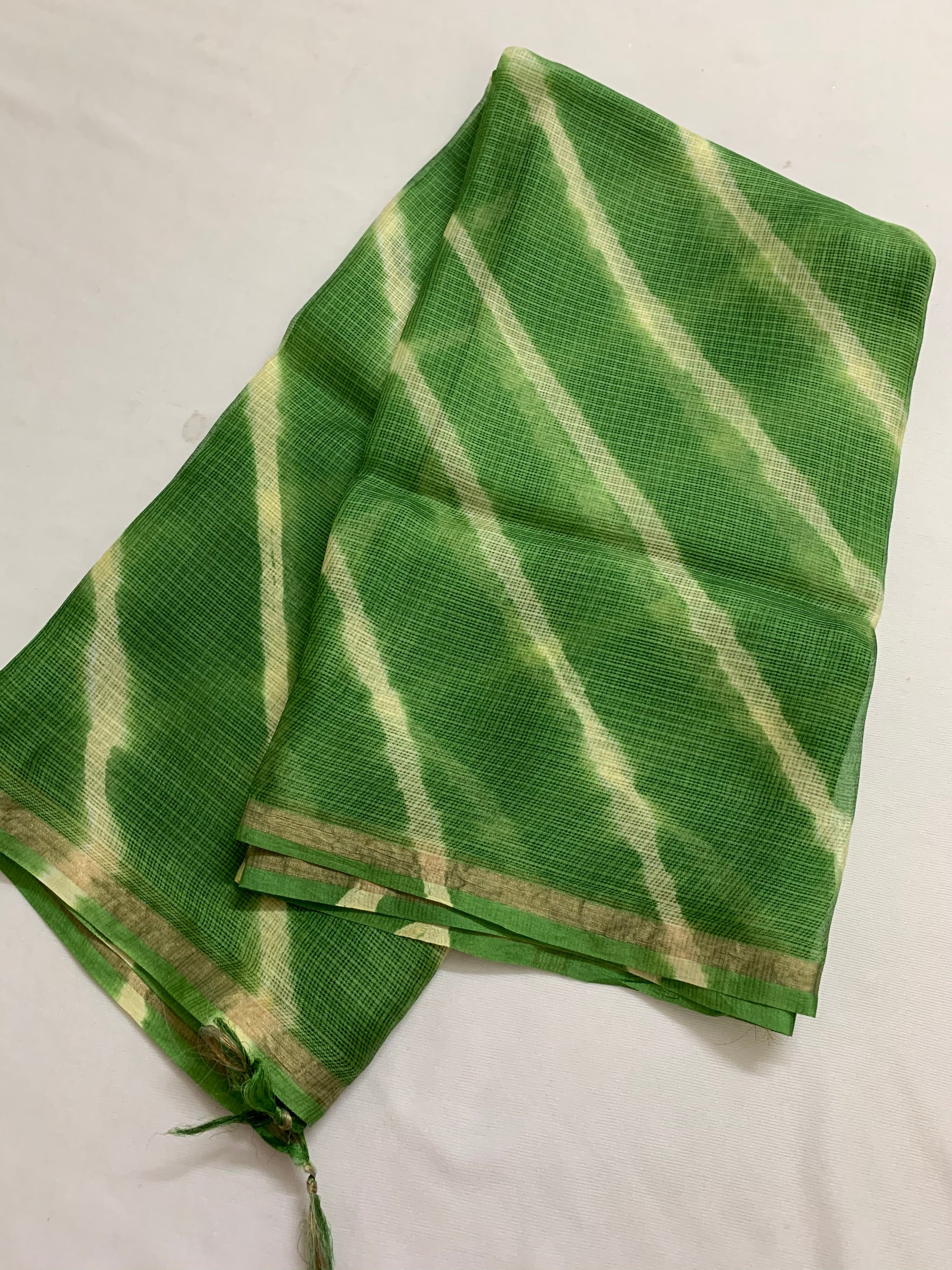 Pure silk Kota leheriya Dupatta