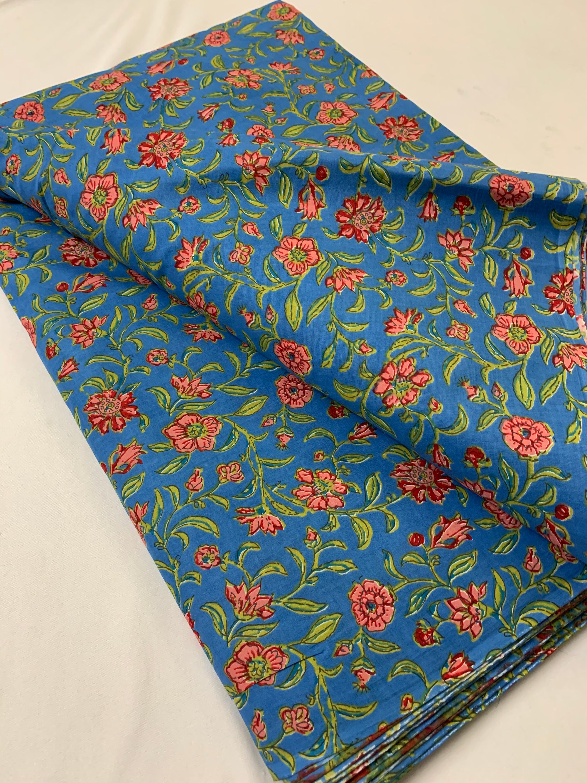 Printed pure cotton fabric