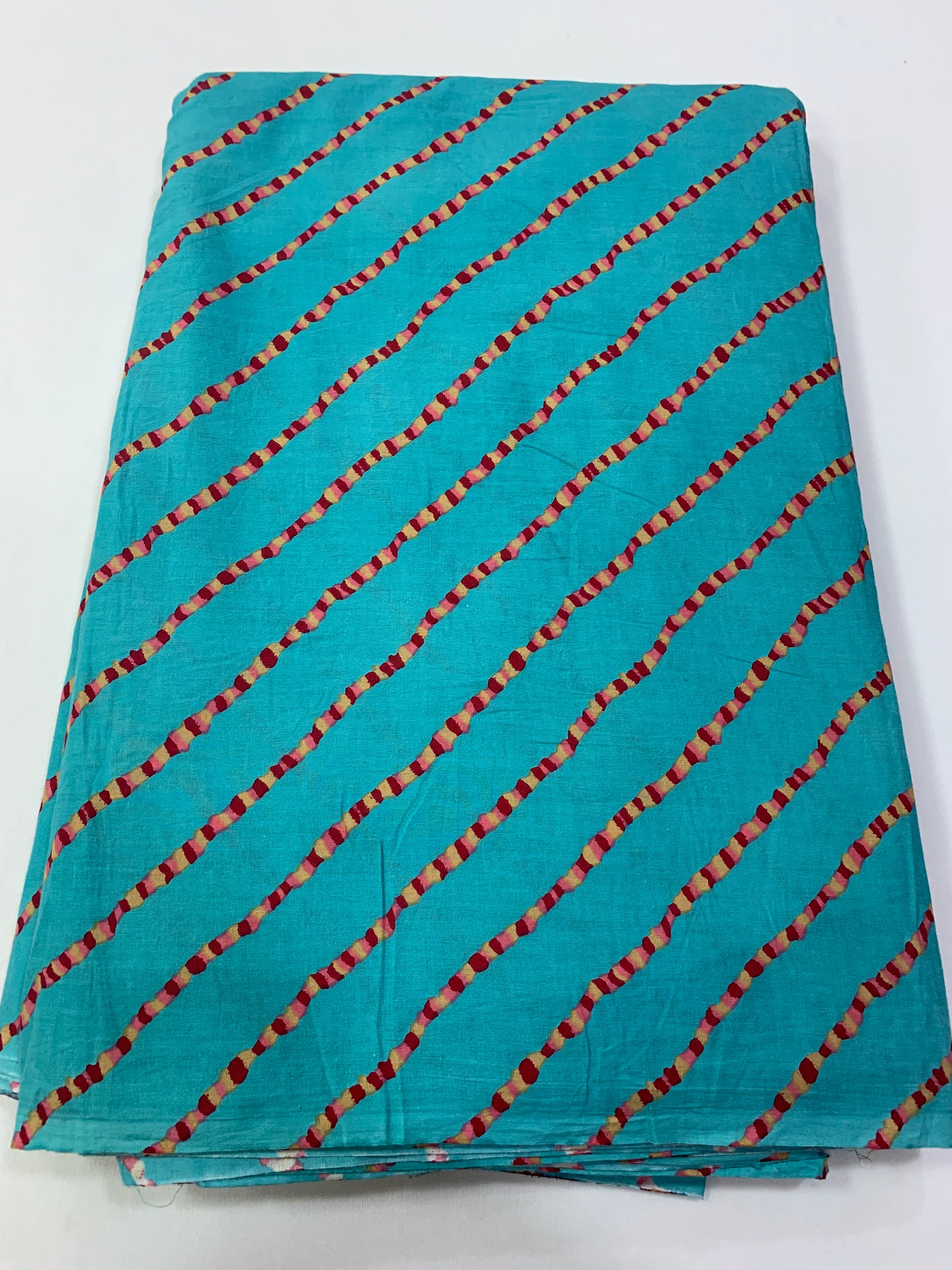 Printed pure cotton fabric