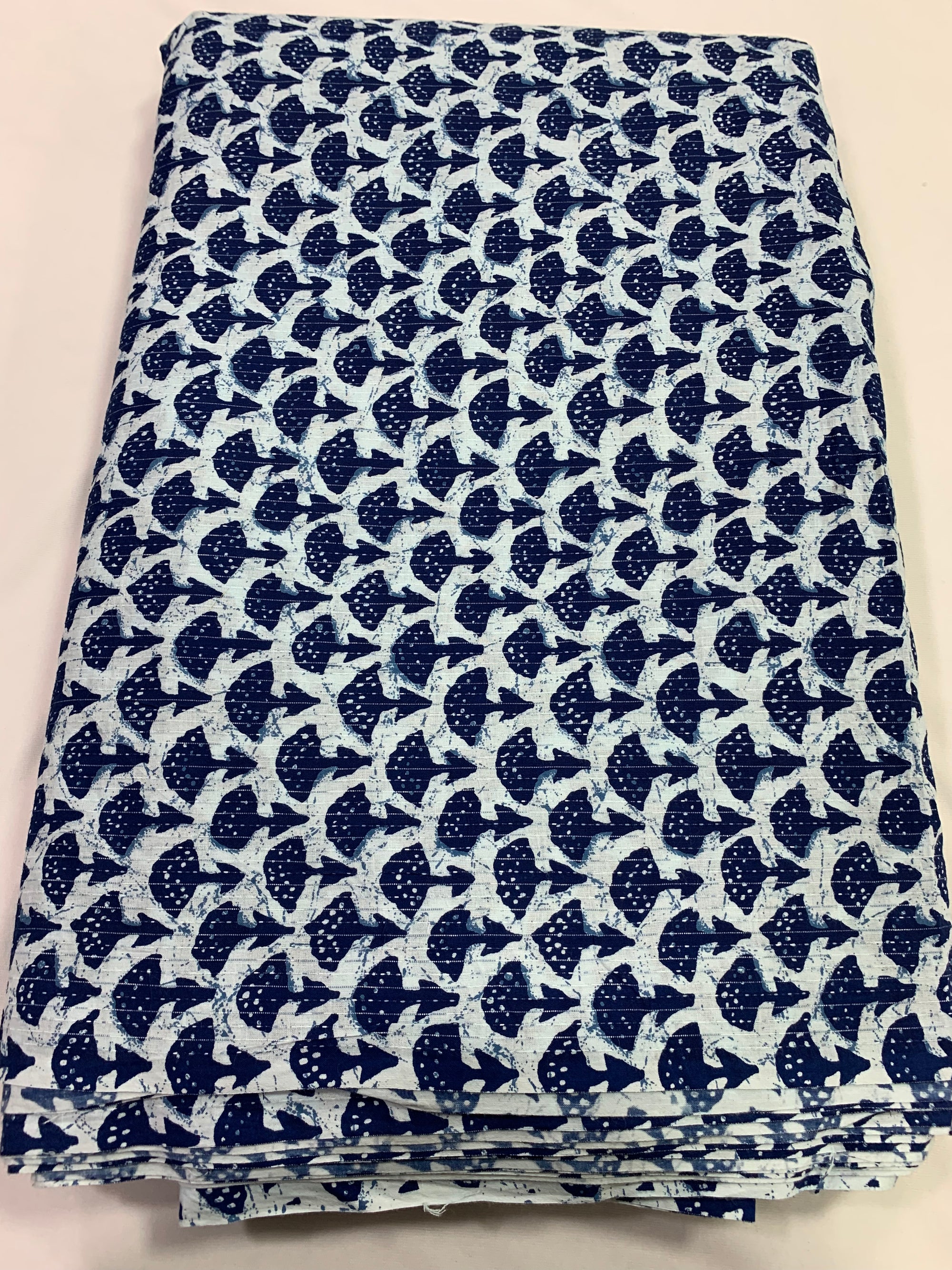 Kantha Printed pure cotton fabric