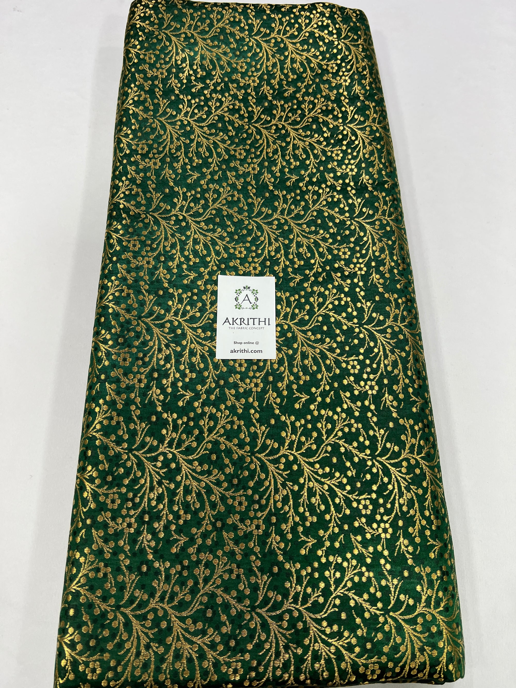 Handloom Banarasi brocade fabric