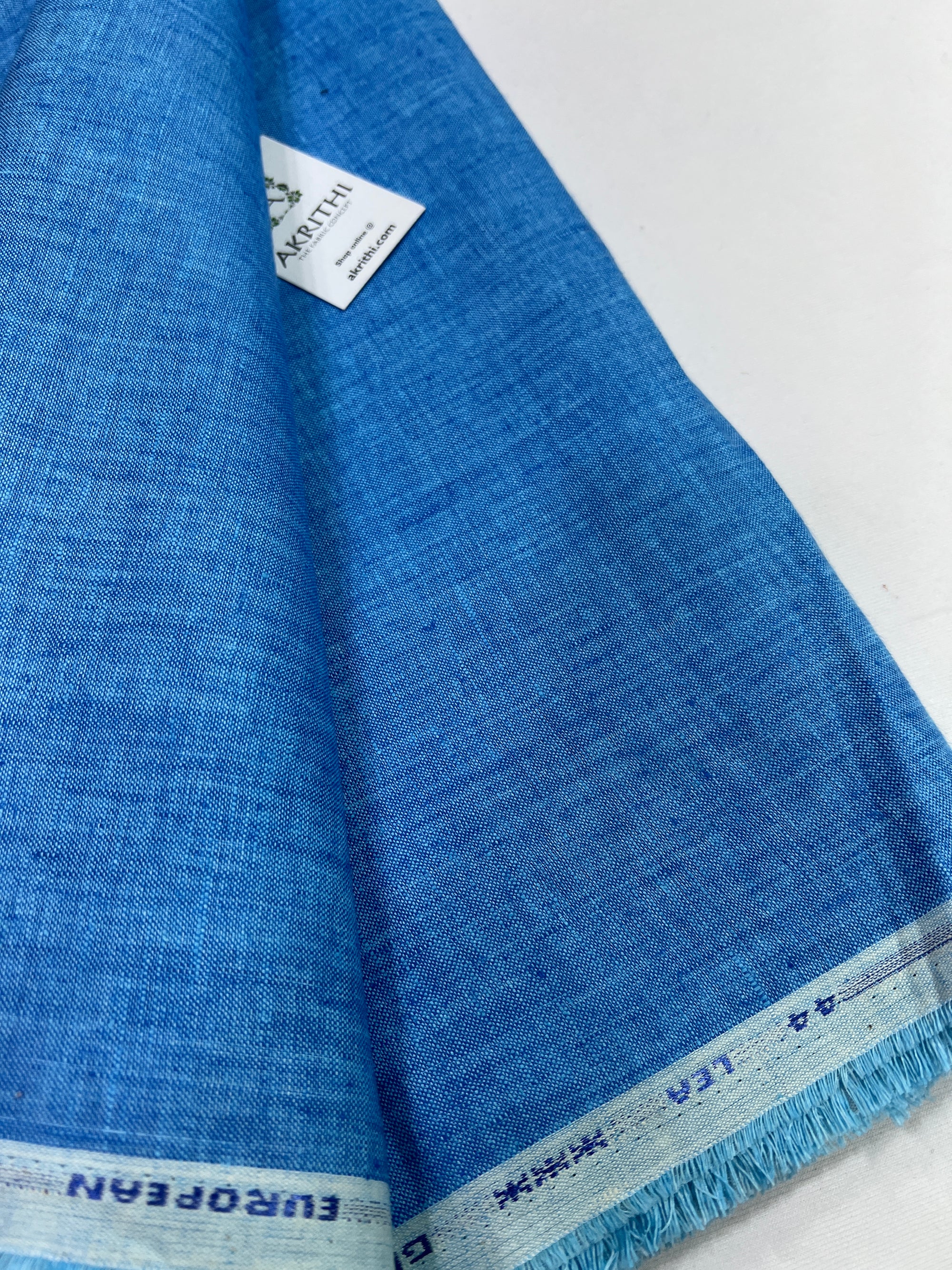 Pure linen fabric