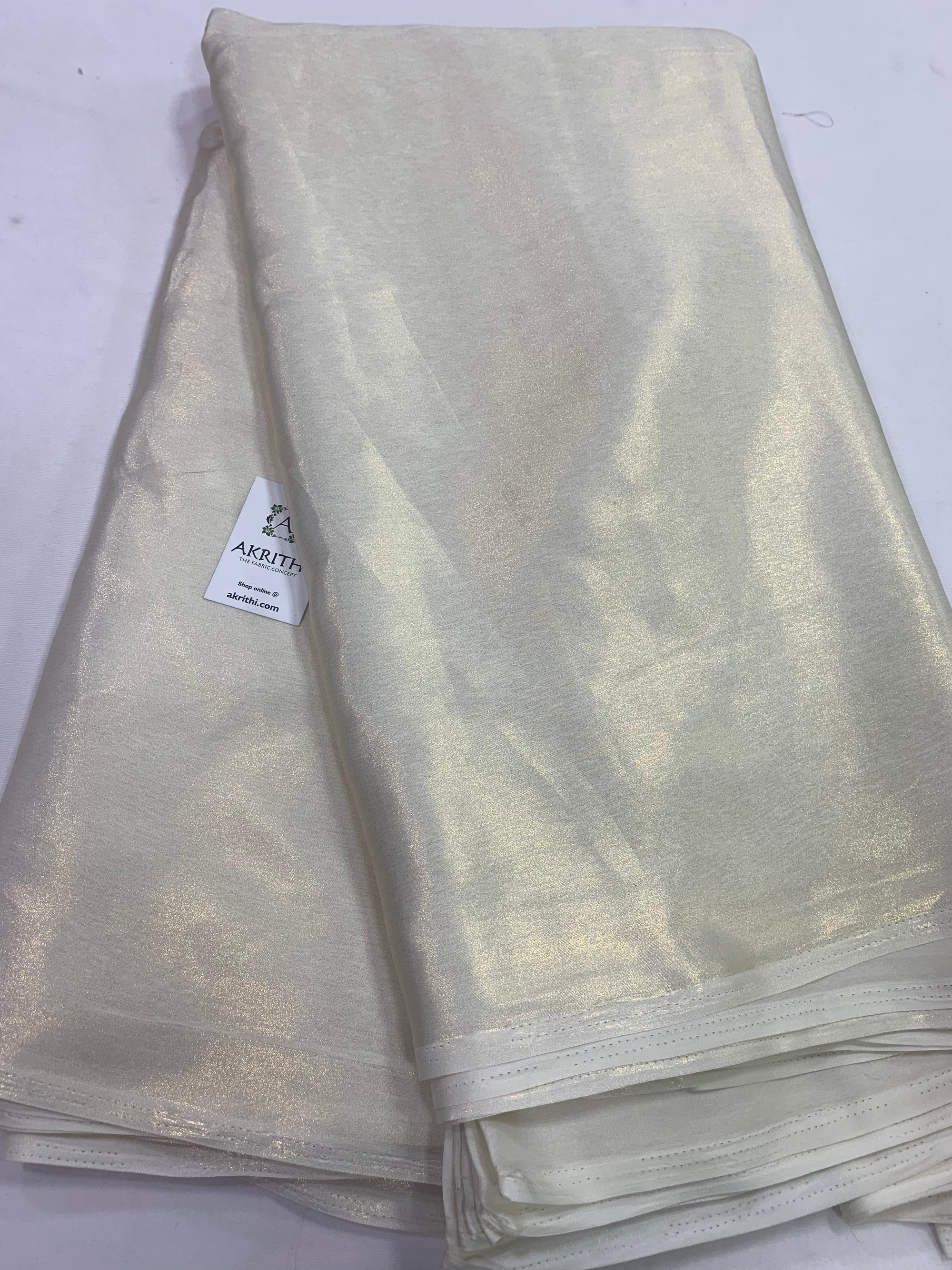 Foil georgette fabric