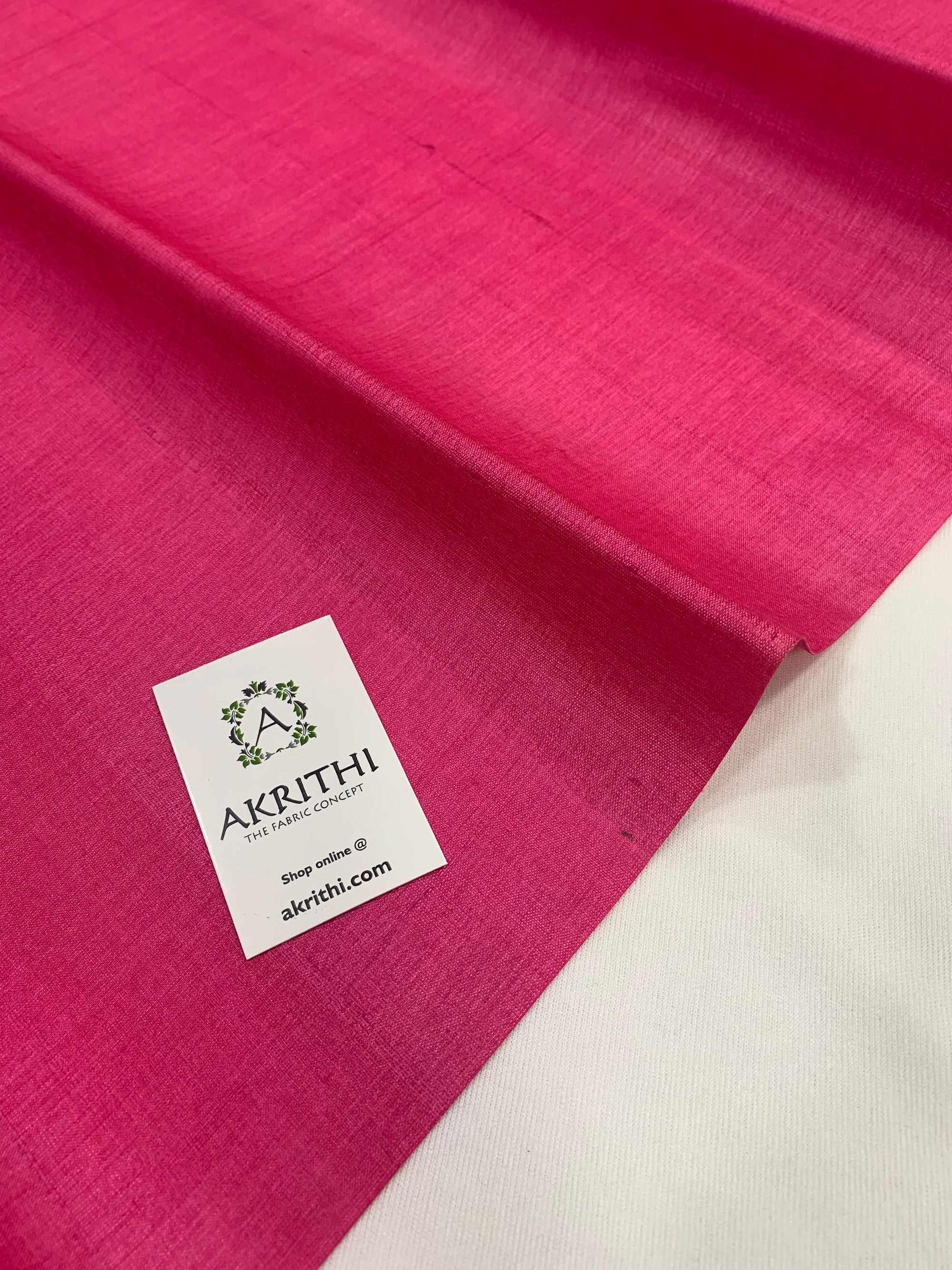Pure Tussar silk fabric