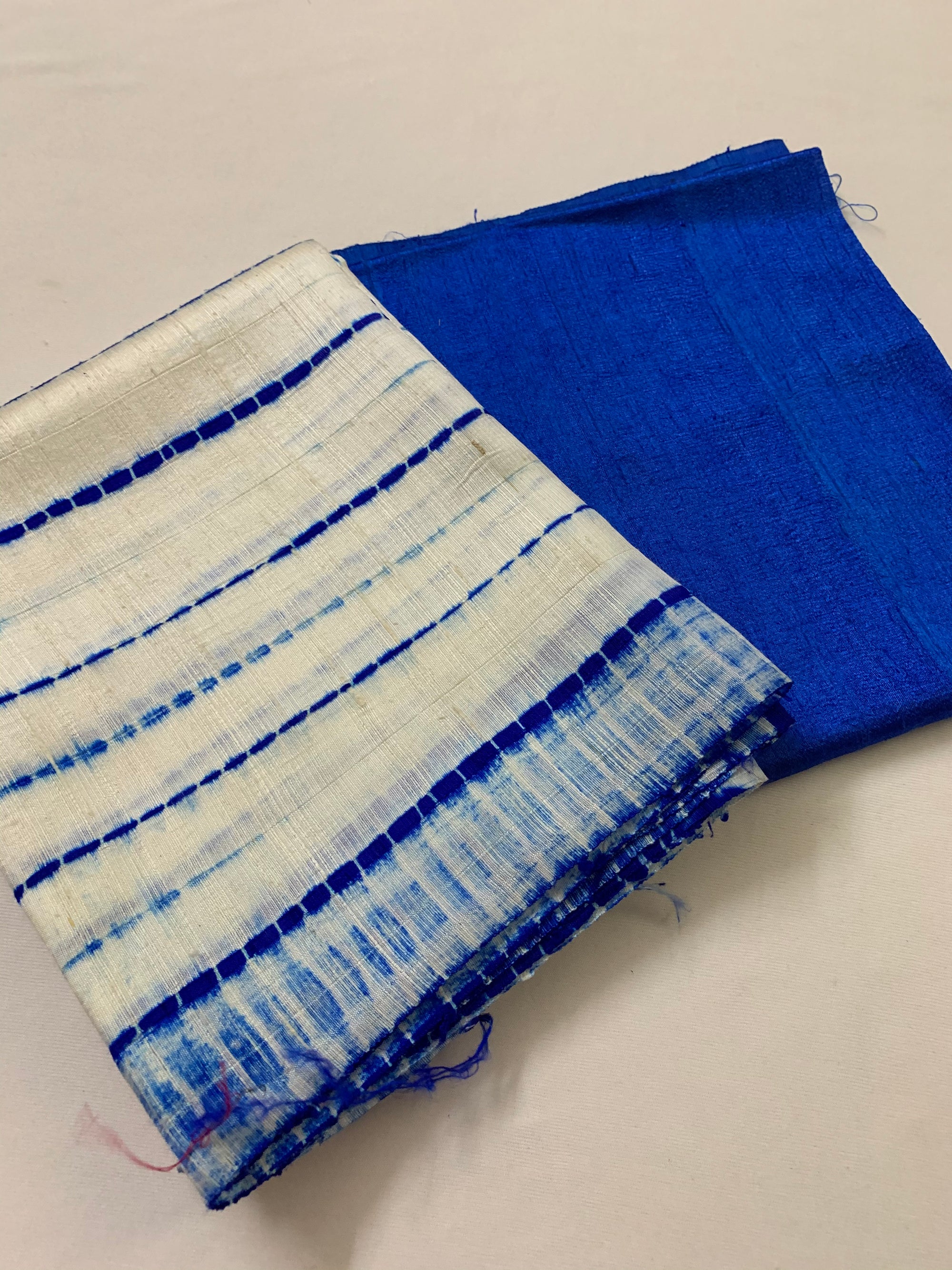 Pure raw silk kurta with raw silk bottom