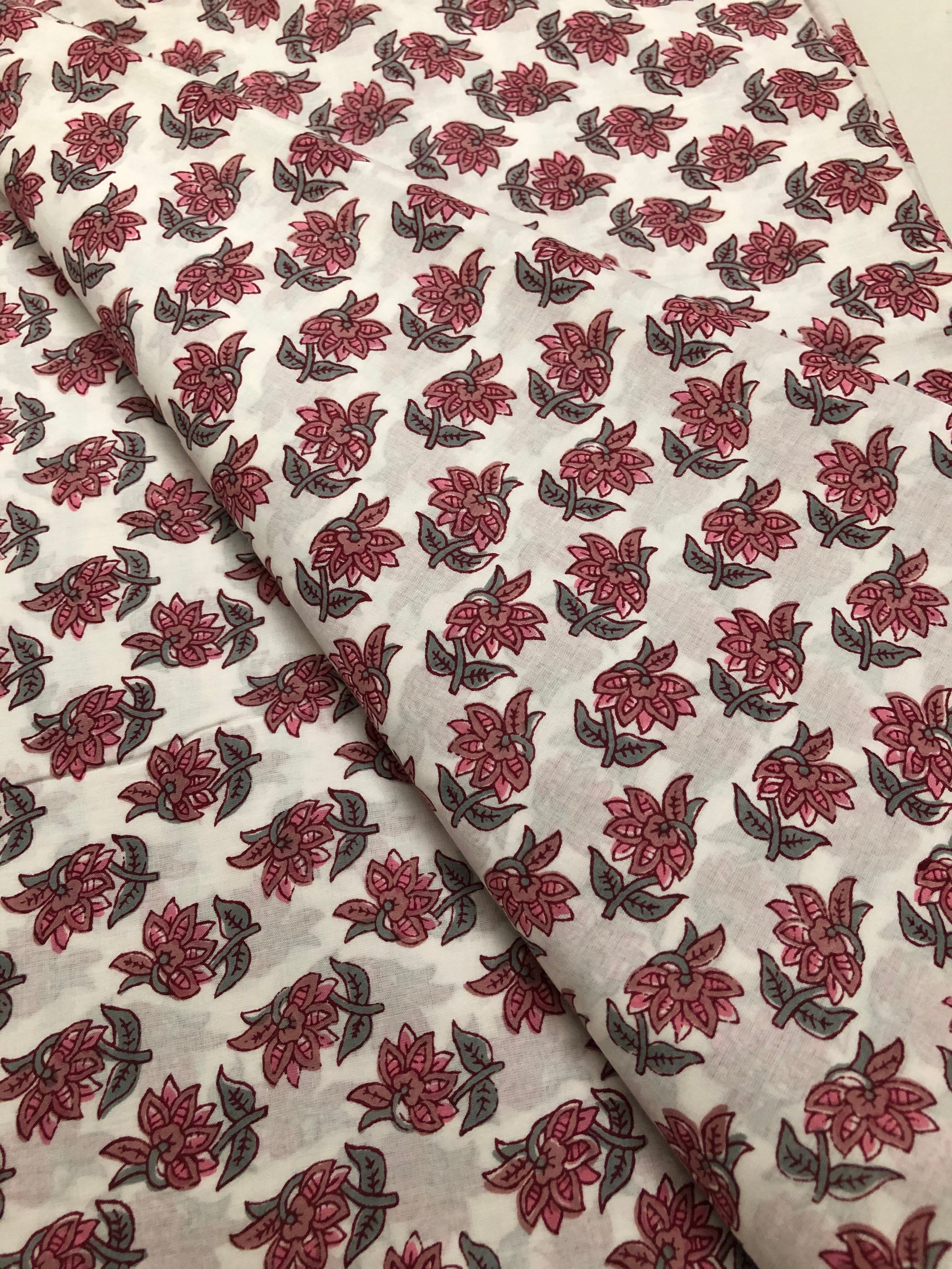 Printed cotton fabric