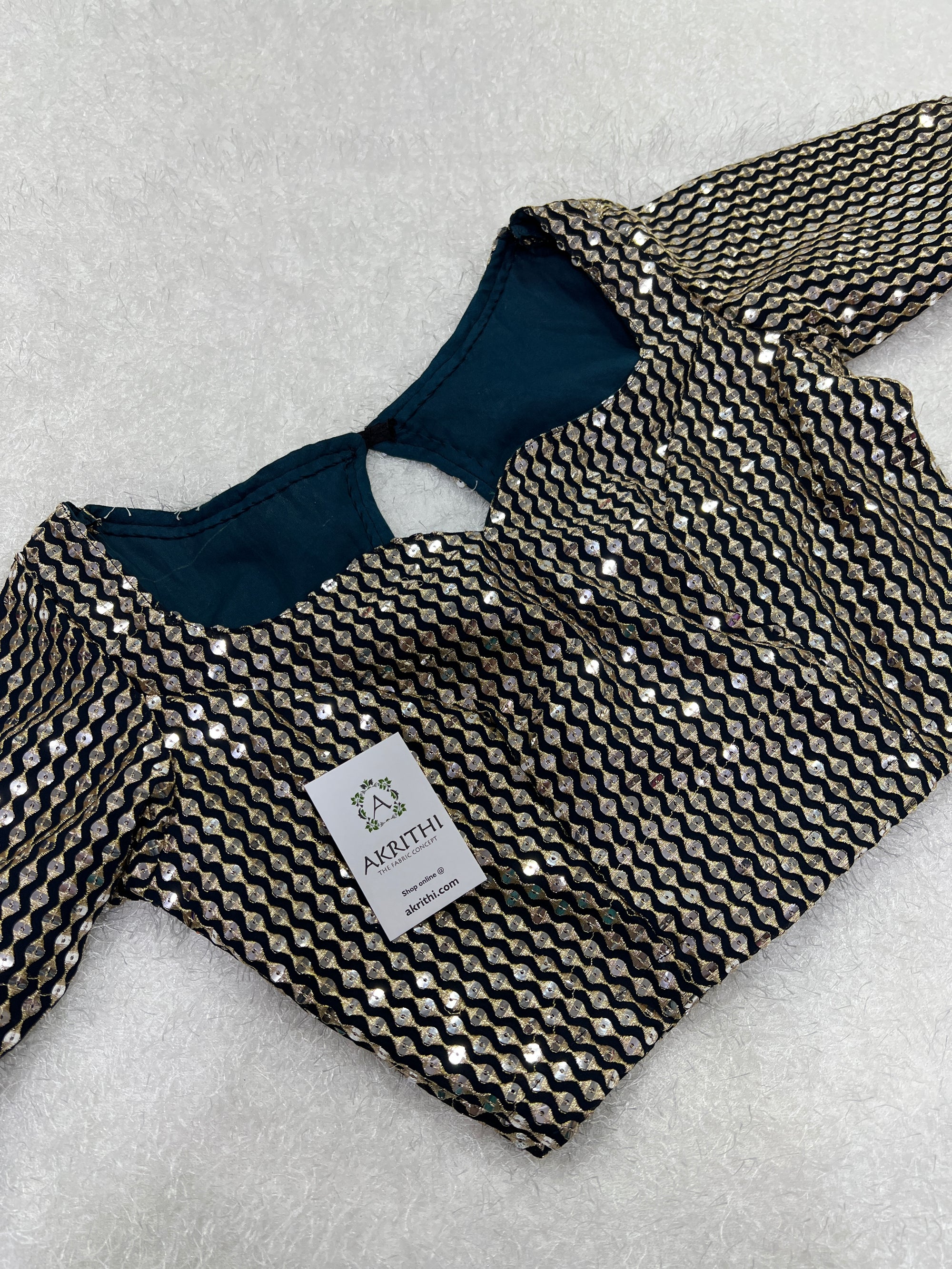 Embroidered Georgette blouse