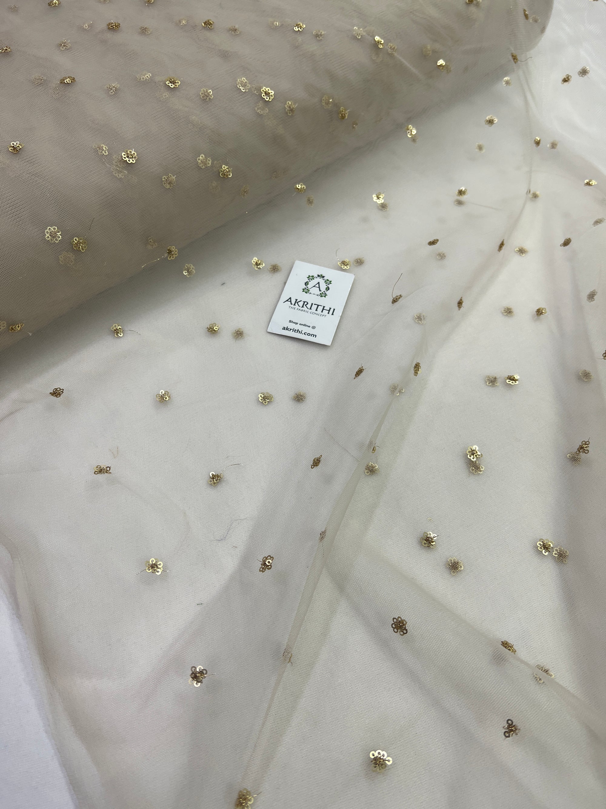 Butti net fabric