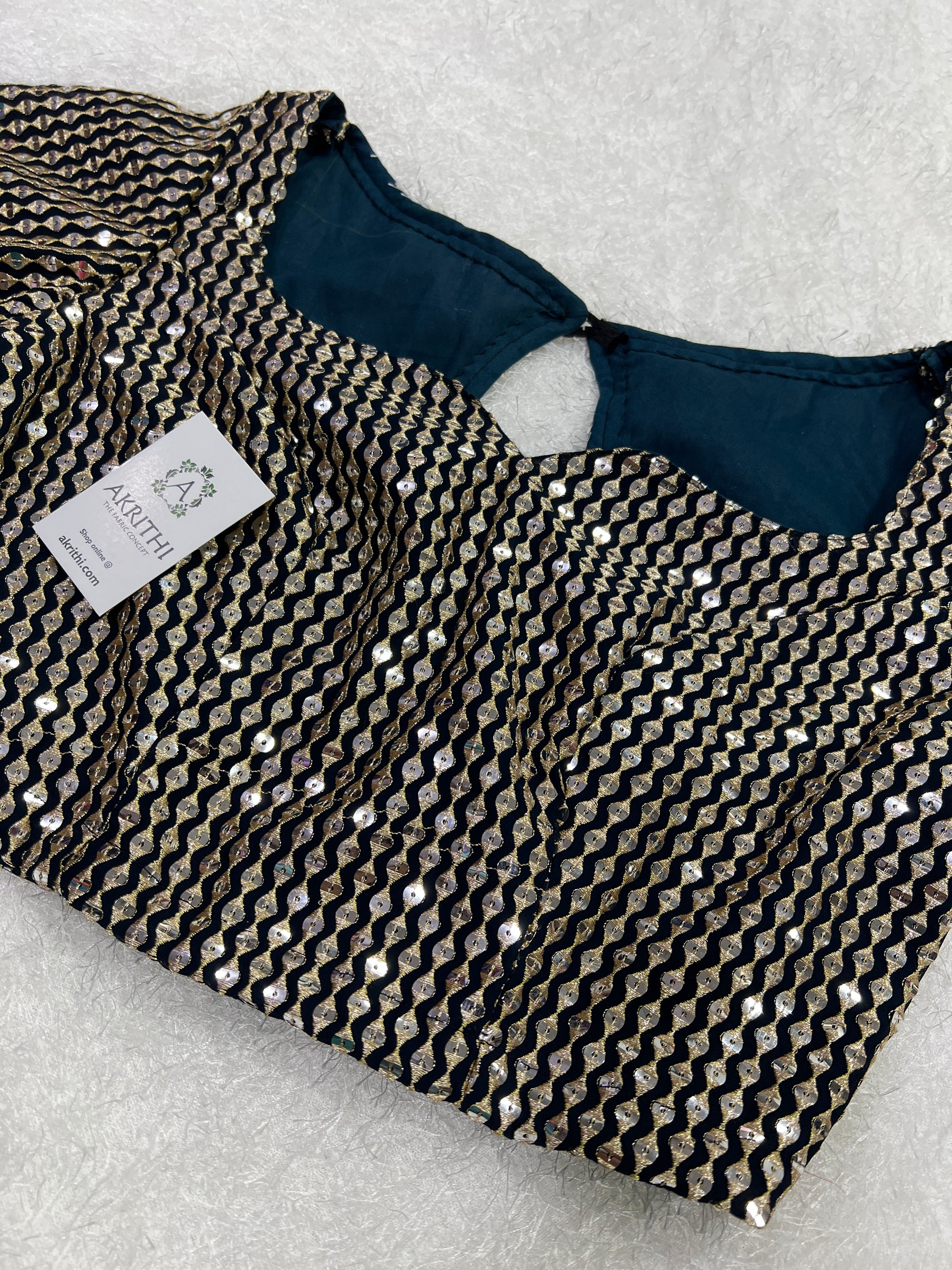 Embroidered Georgette blouse