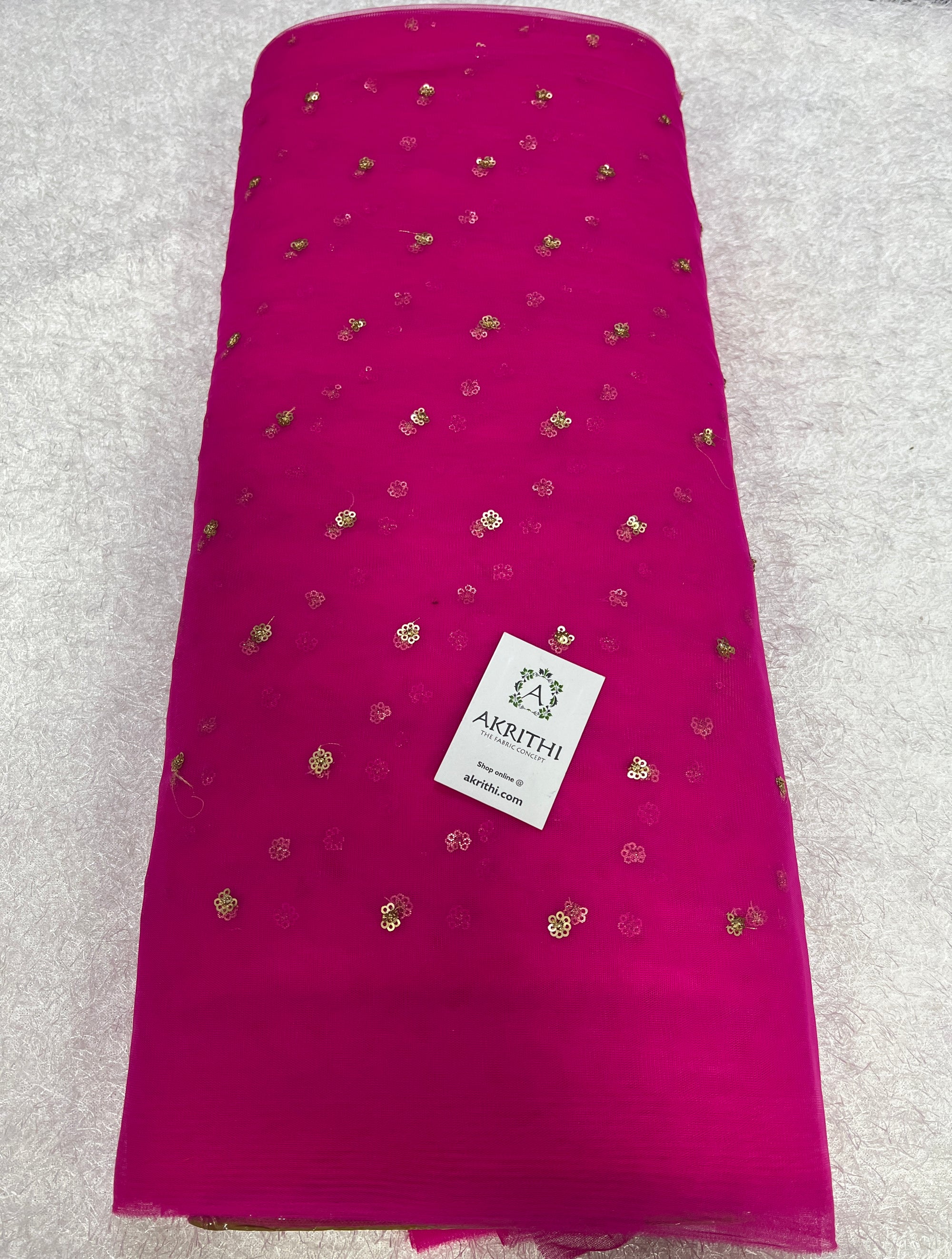 Butti net fabric