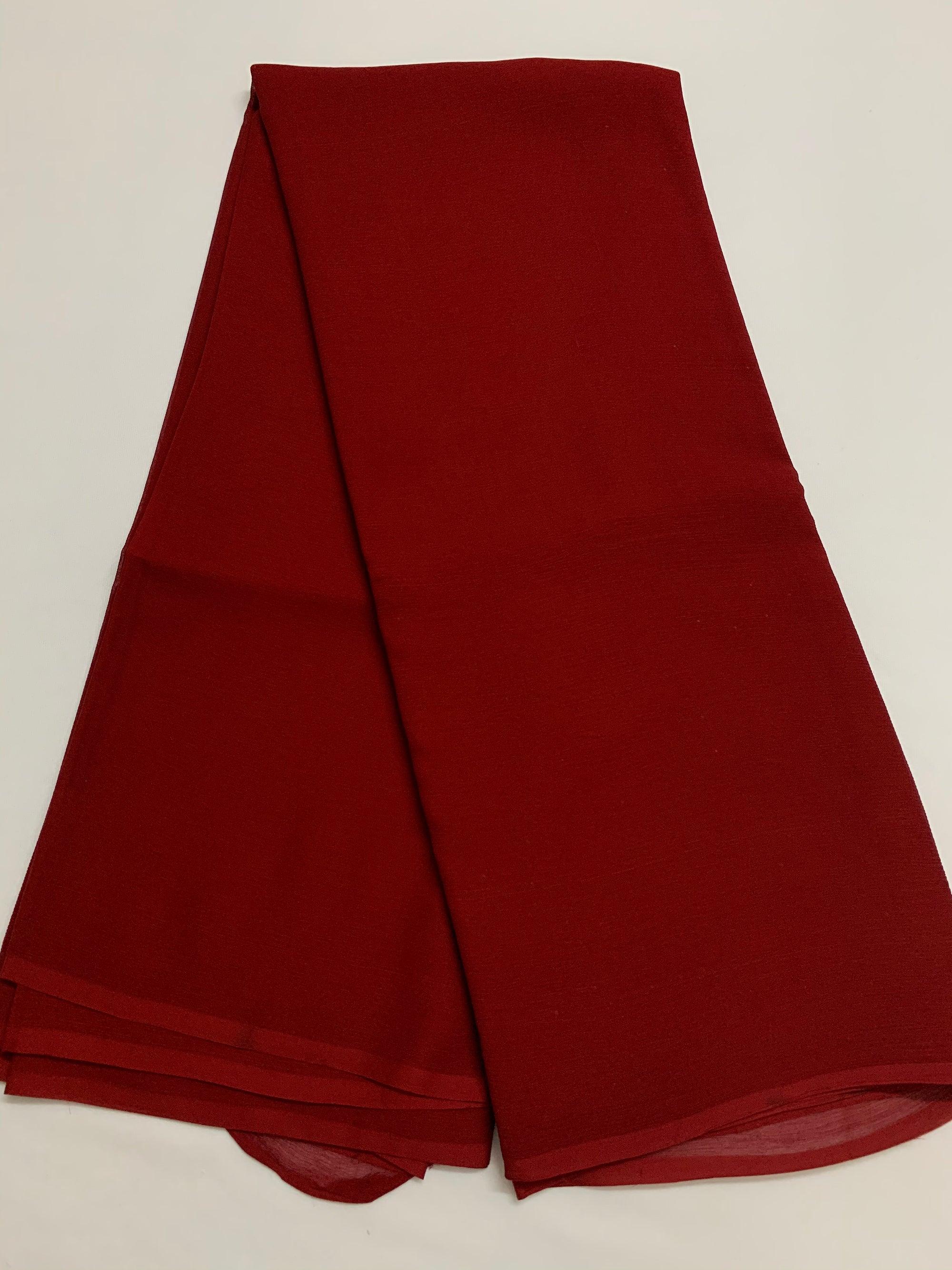 PLATINUM PURE SILK CHIFFON SAREE