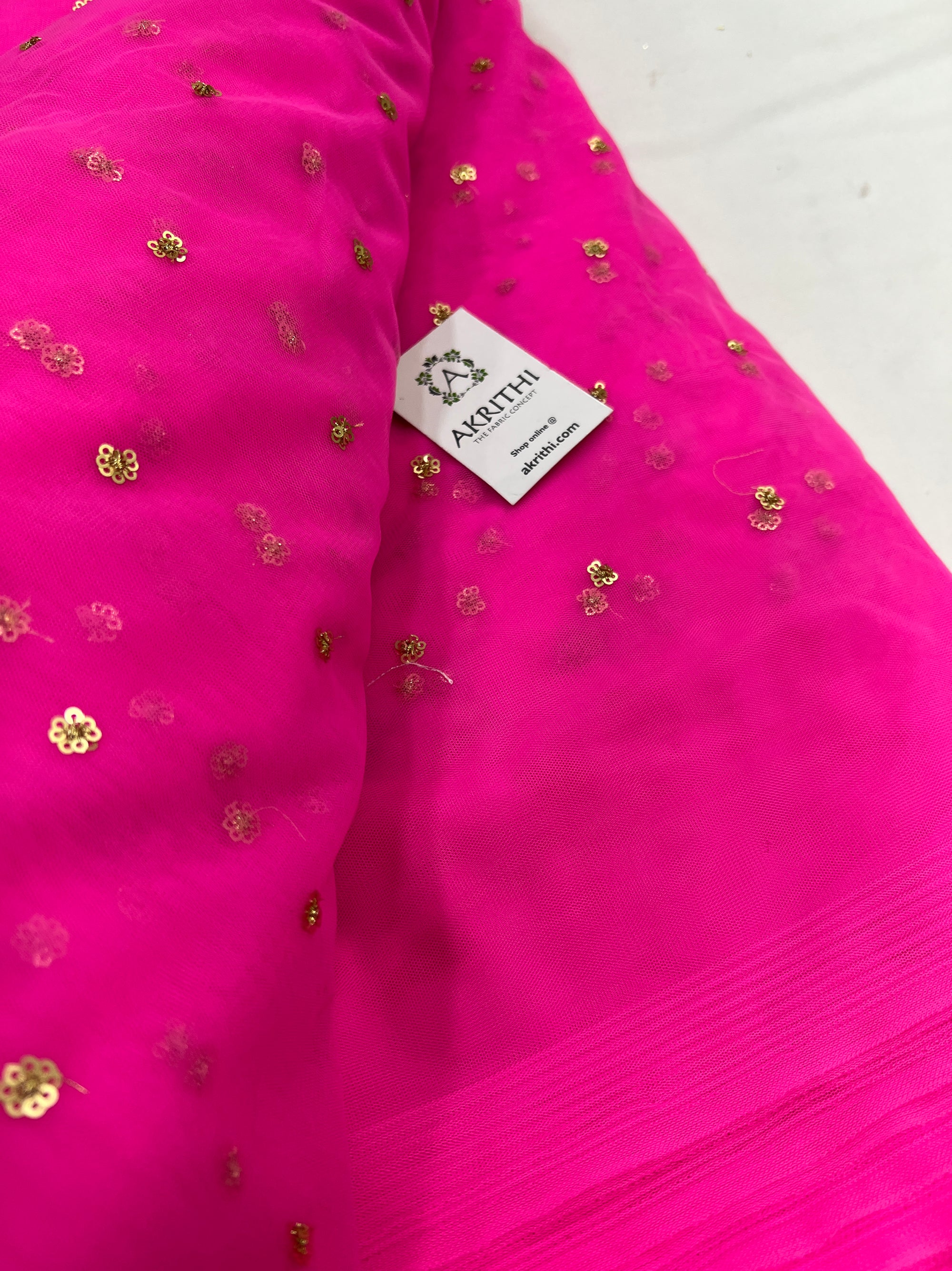 Butti net fabric