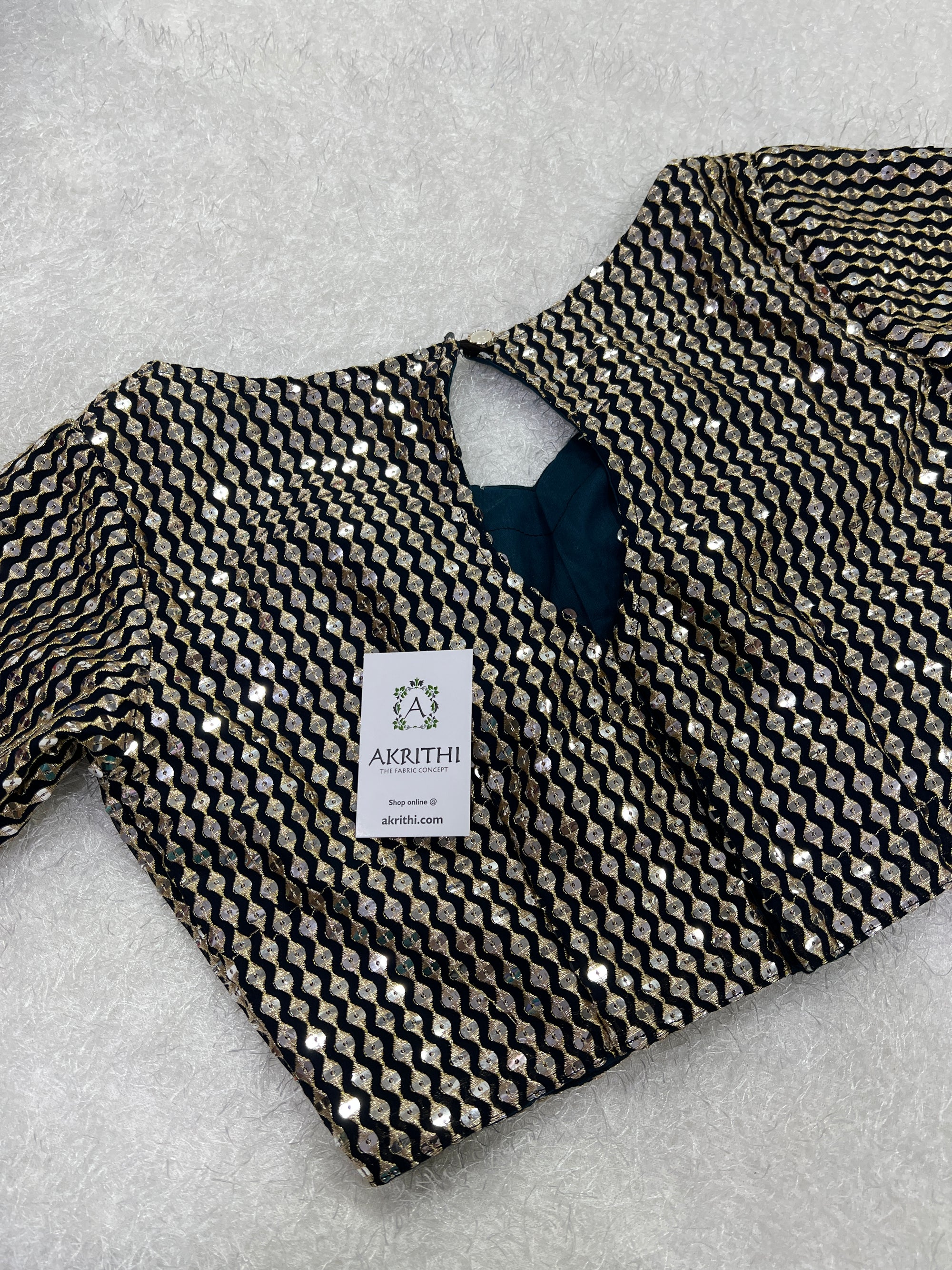 Embroidered Georgette blouse