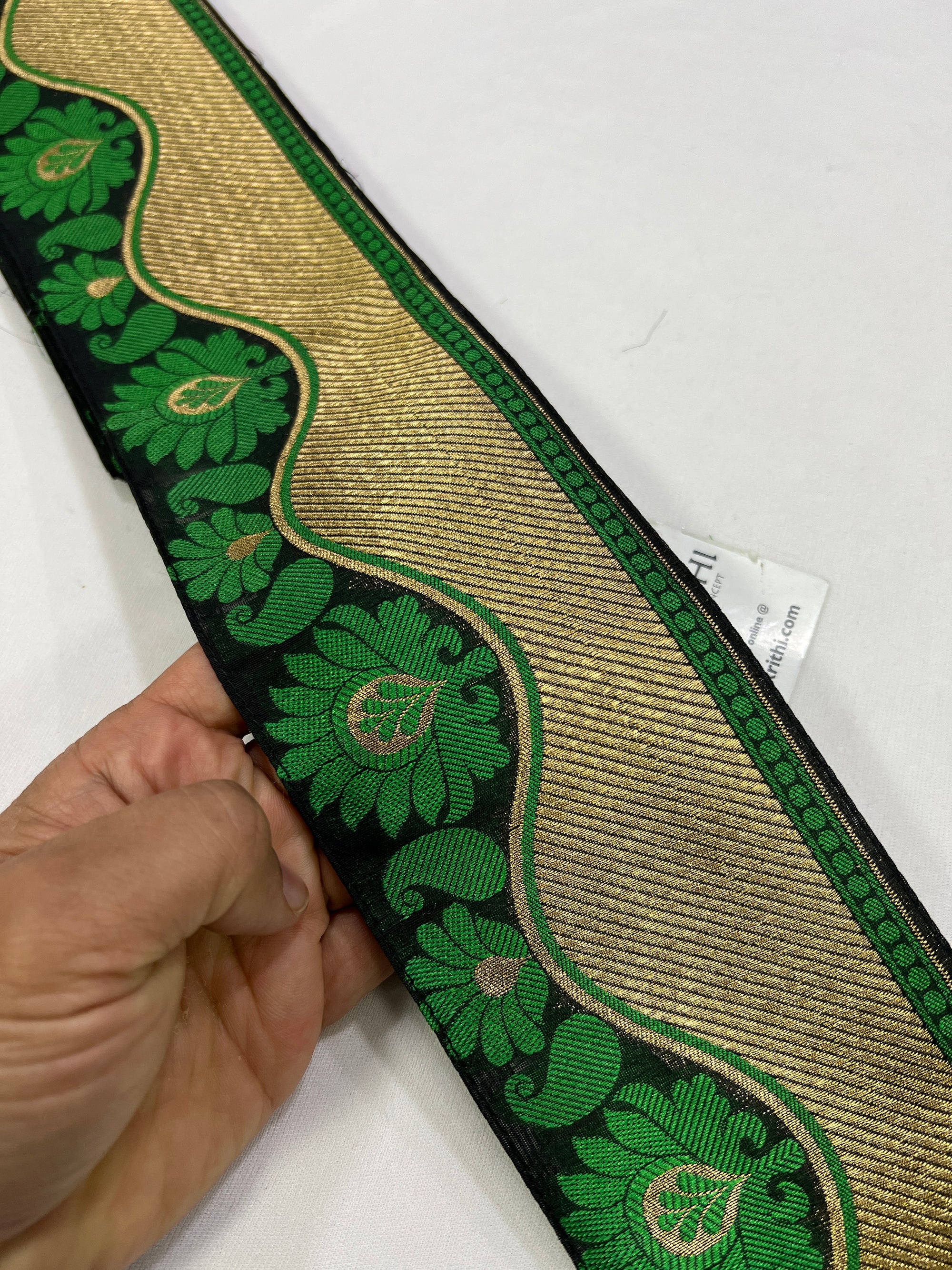 Handloom Banarasi lace 5 metres roll