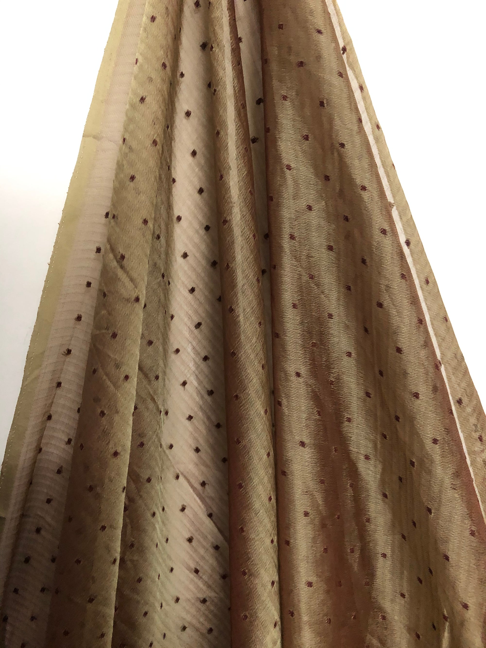 Butti chiffon fabric