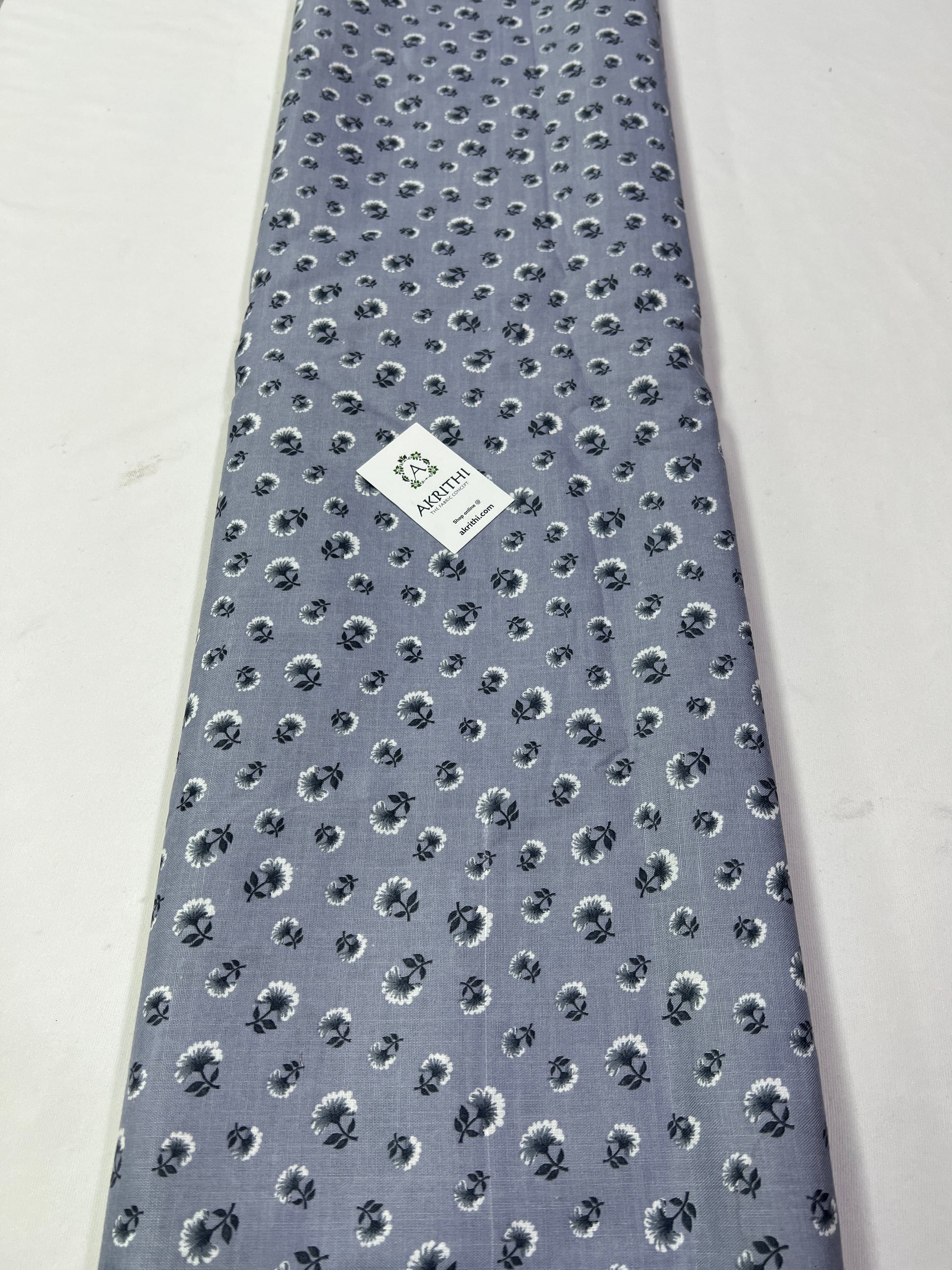 Printed blend cotton fabric