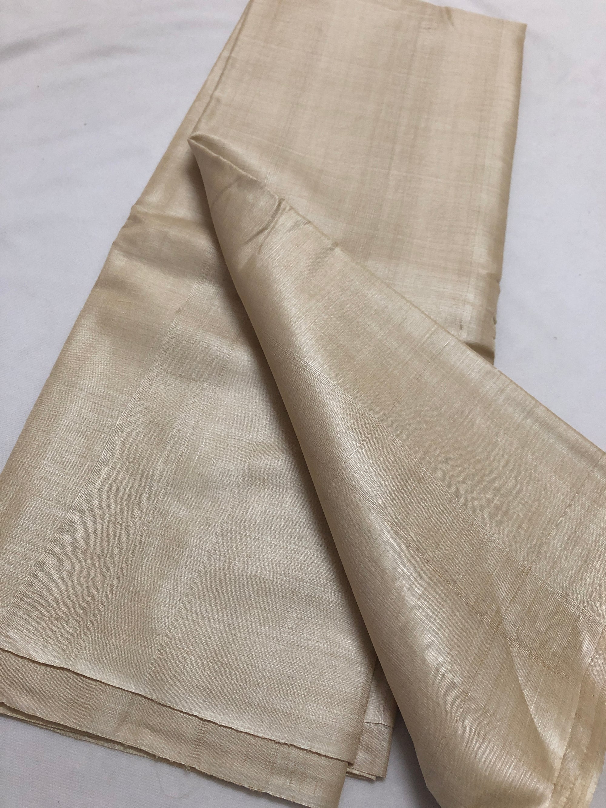 HANDLOOM PURE TUSSAR SILK FABRIC