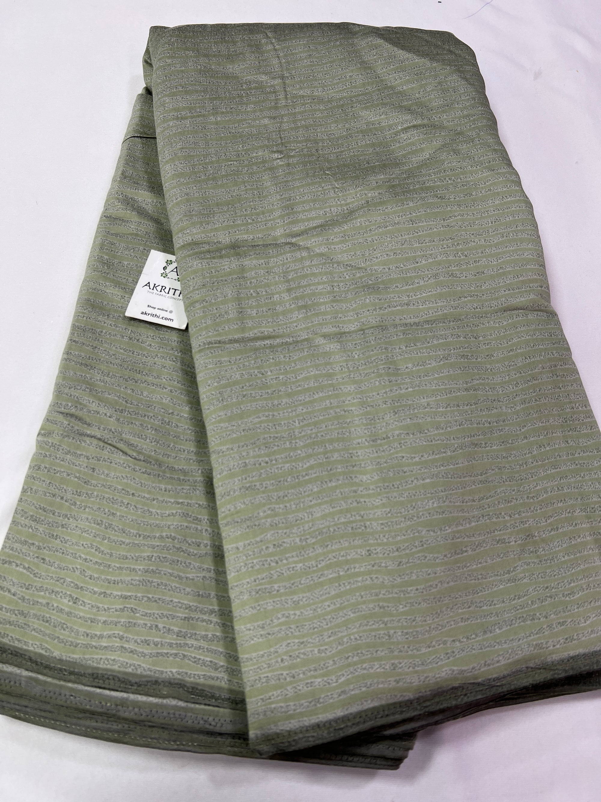 Digital printed silk fabric