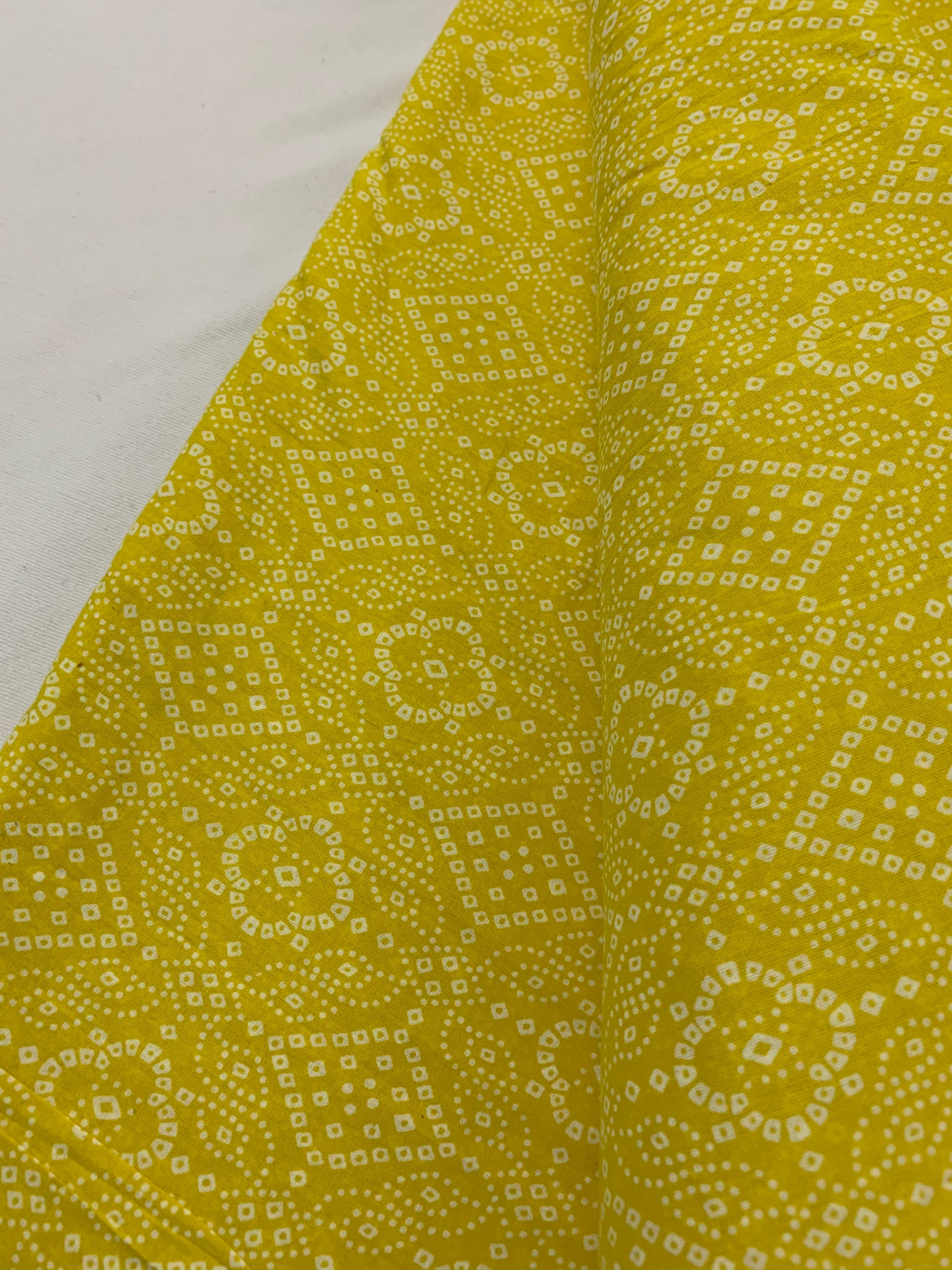 Printed pure cotton fabric