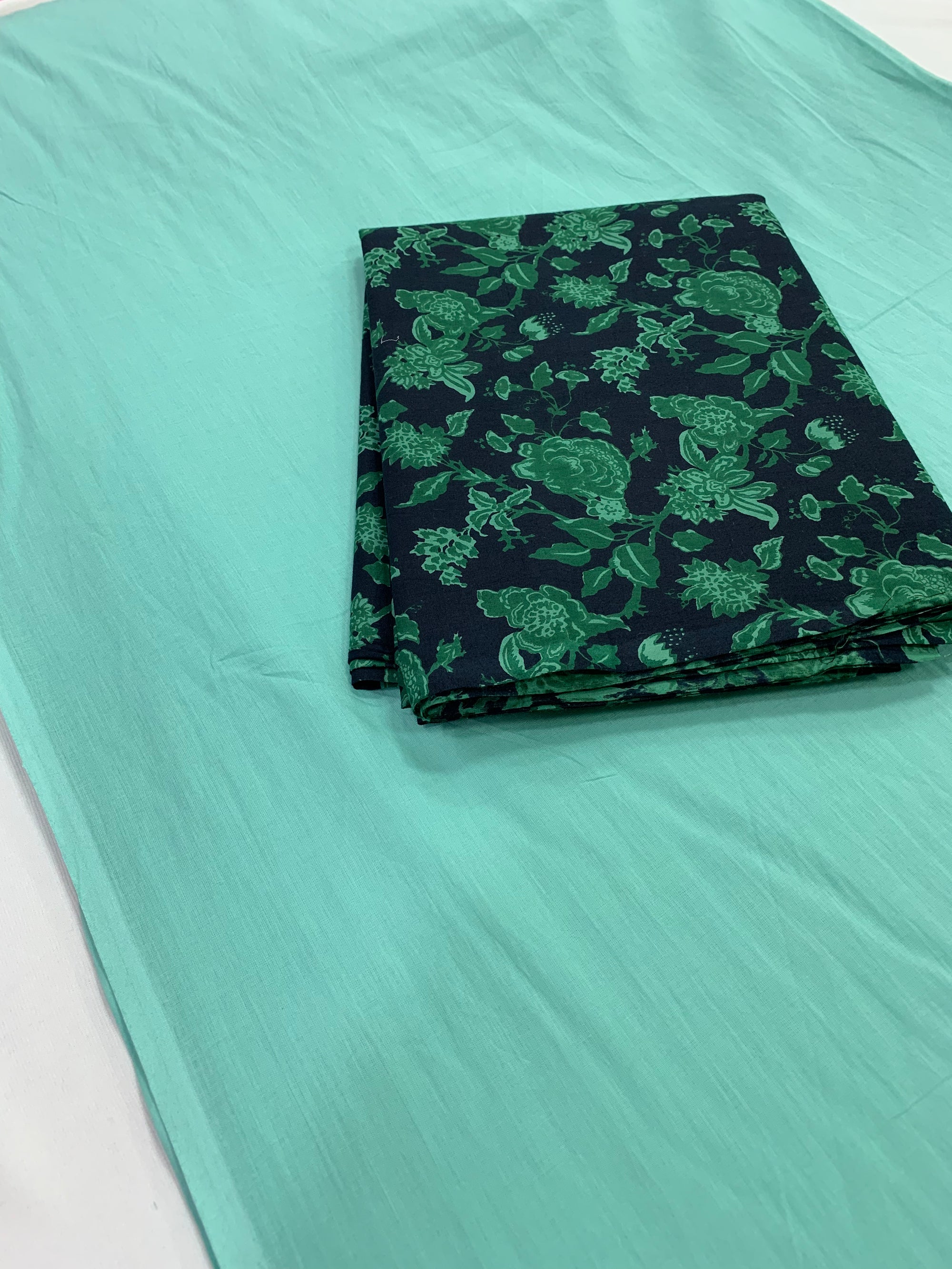 Pure mul cotton saree with cotton blouse