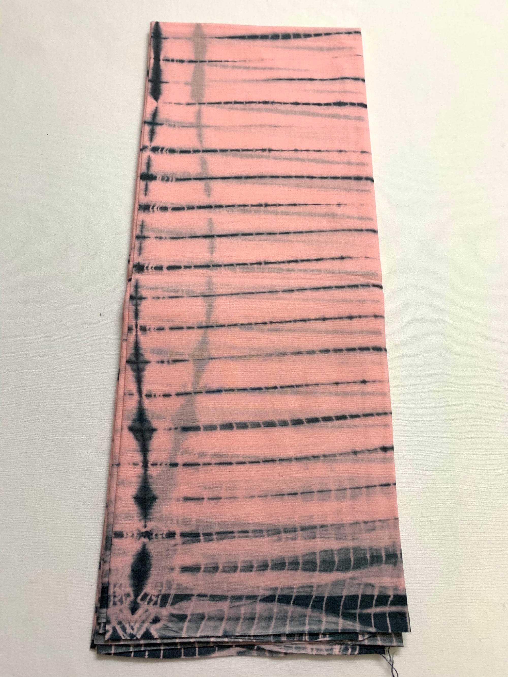 Tie and dye mul cotton fabric