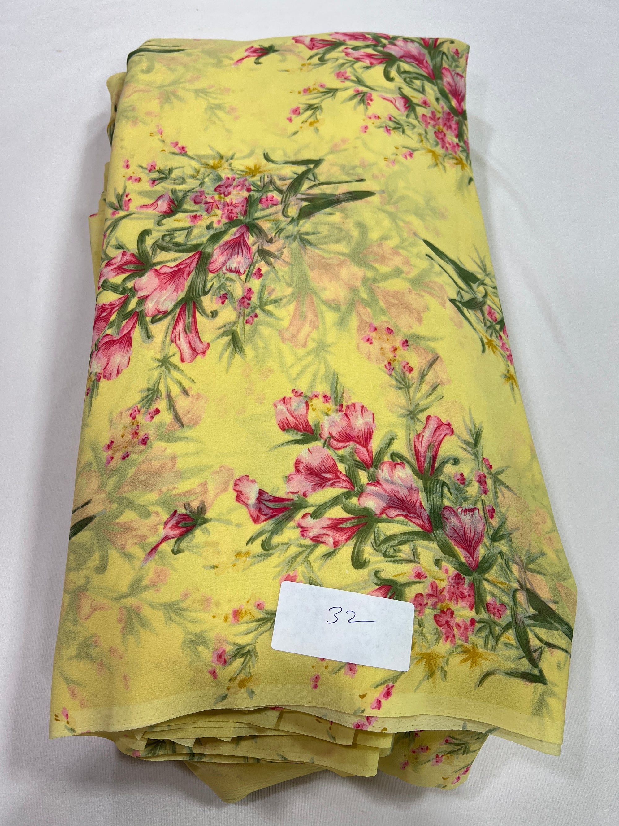 Floral printed georgette fabric 56 inches width
