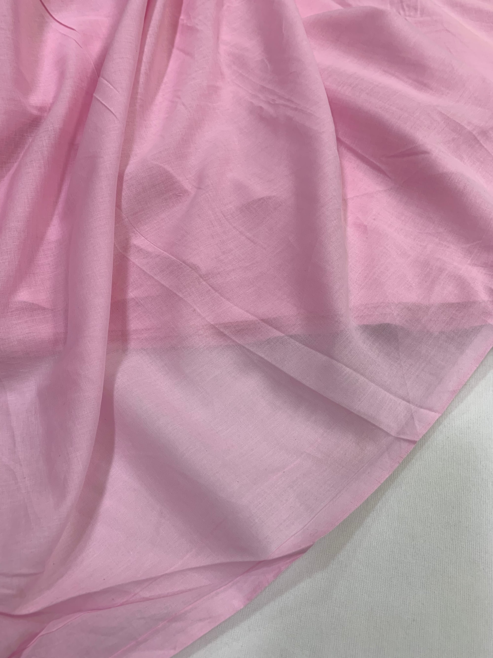 Plain pure mul cotton fabric