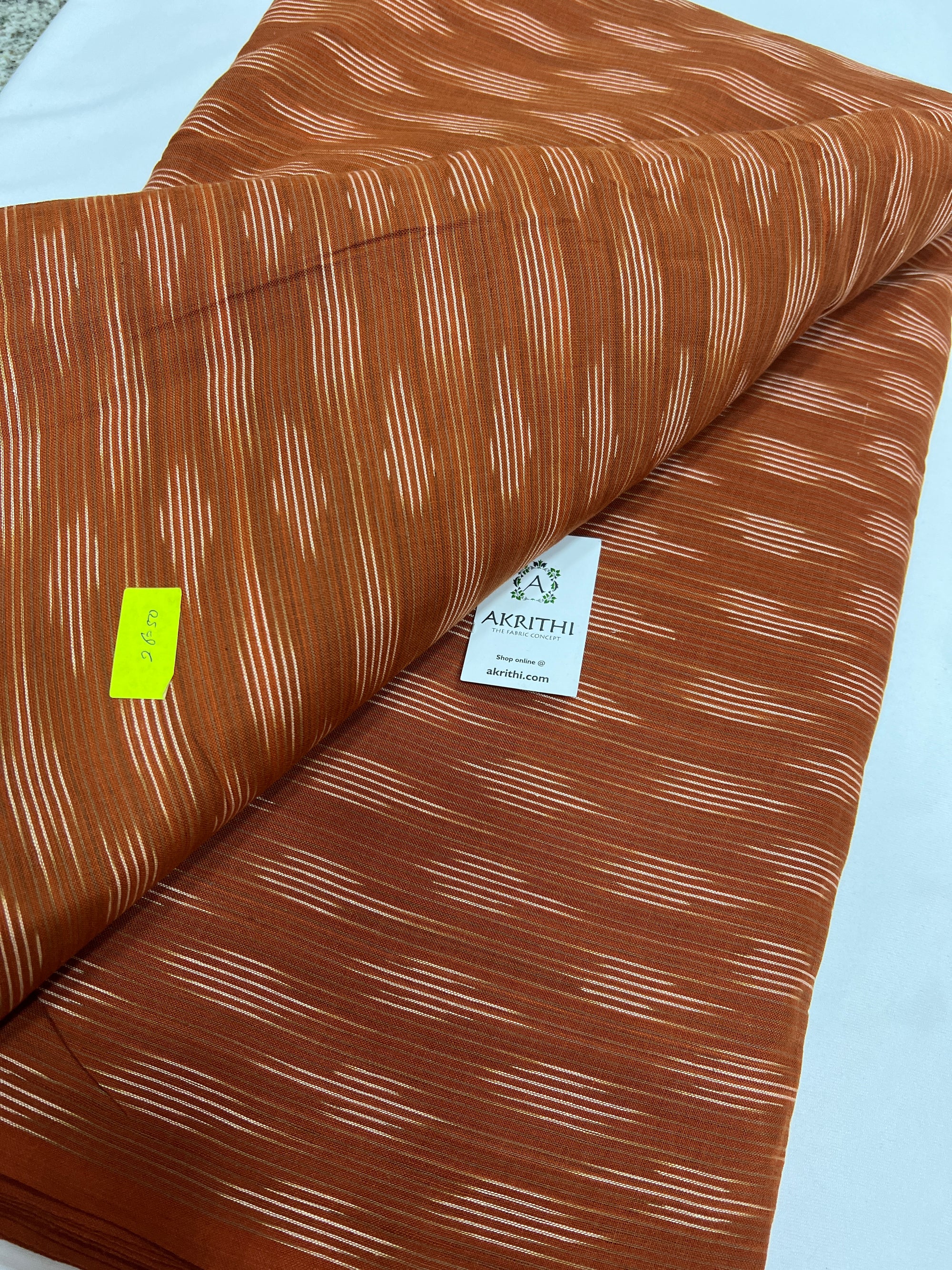 Handloom Ikat pure cotton fabric