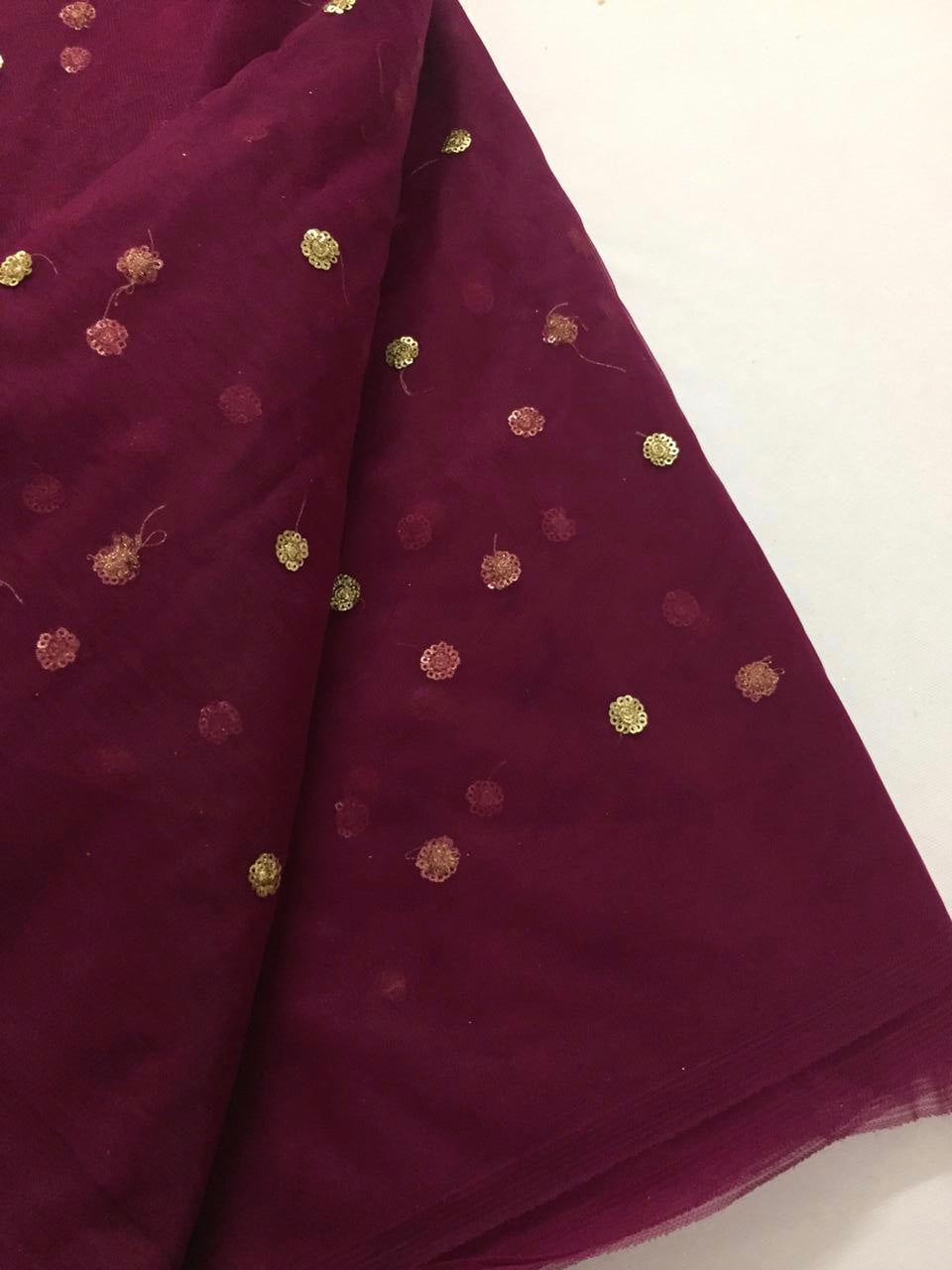 Butti net fabric