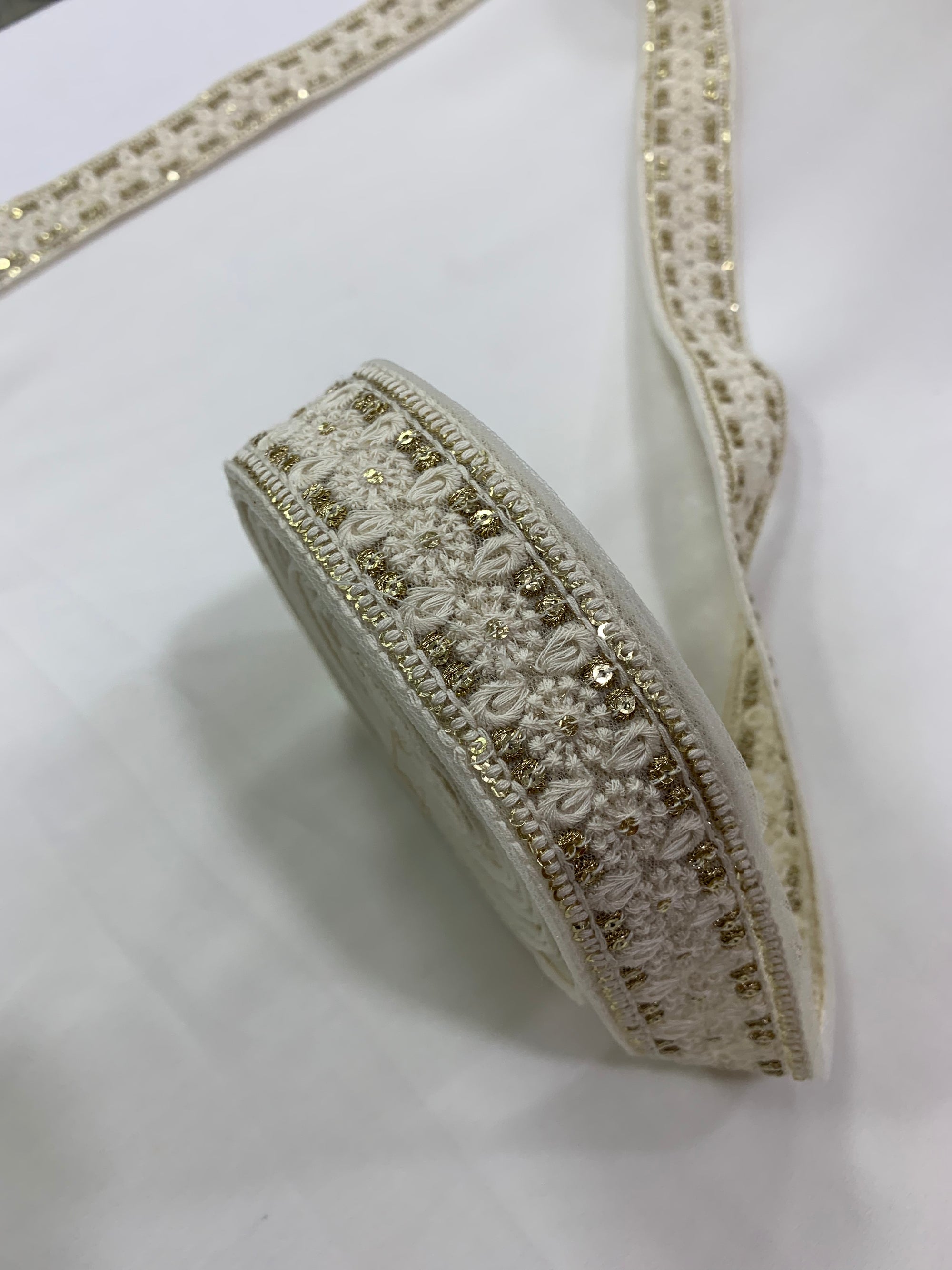 Georgette saree with lace