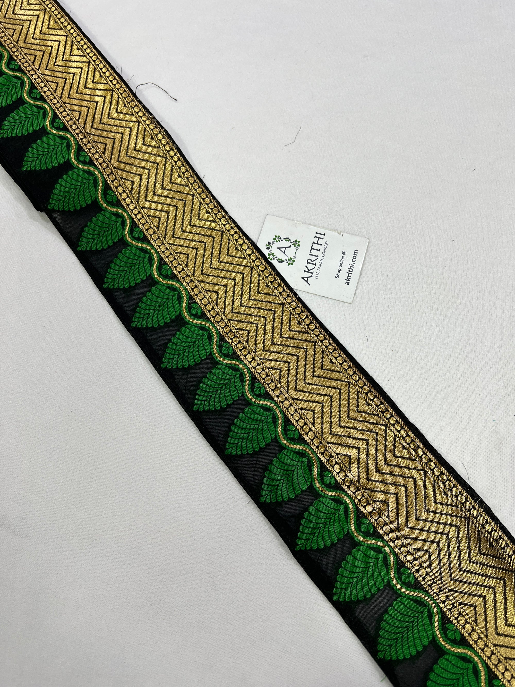 Handloom Banarasi lace 5 metres roll