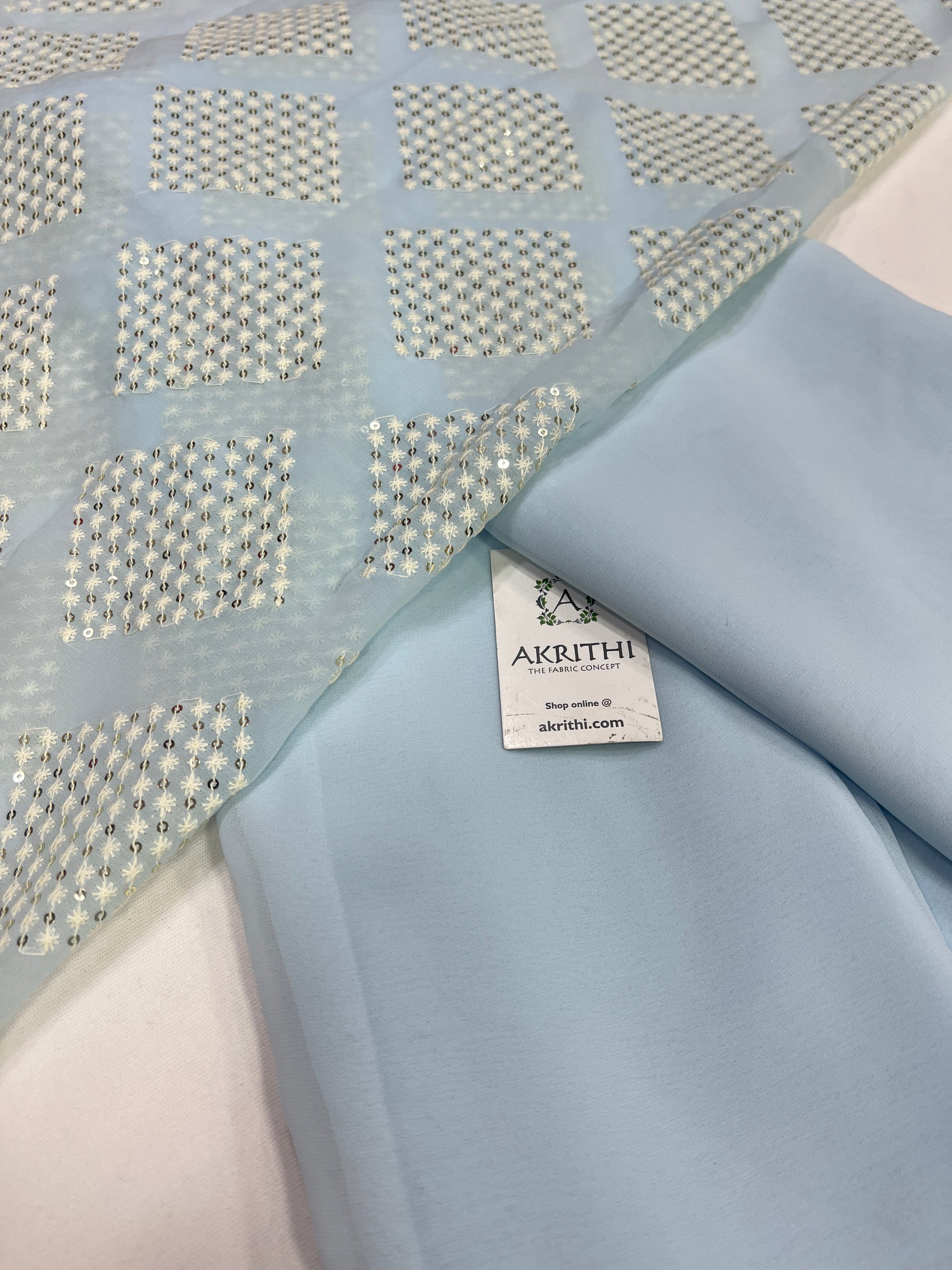 Georgette saree with blouse