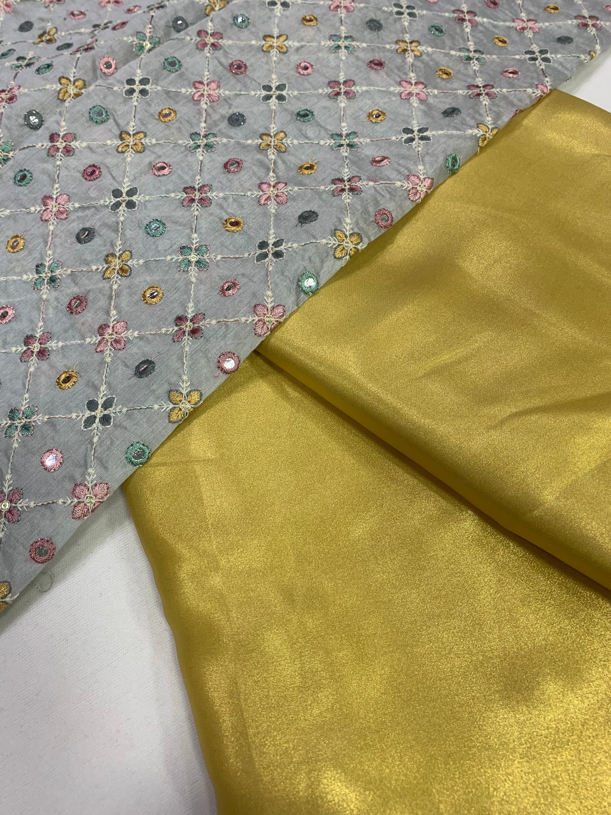 Foil Georgette saree with blouse