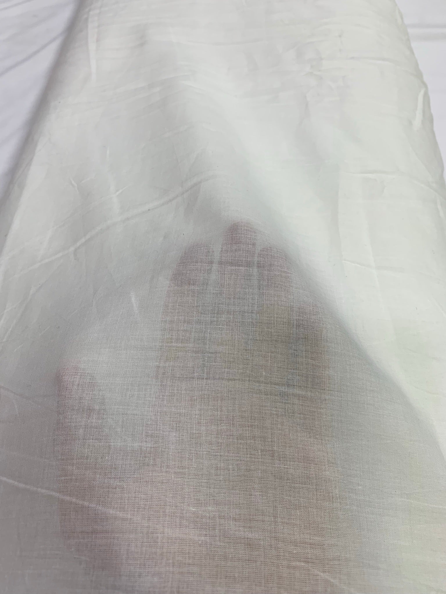 Plain pure mul cotton fabric