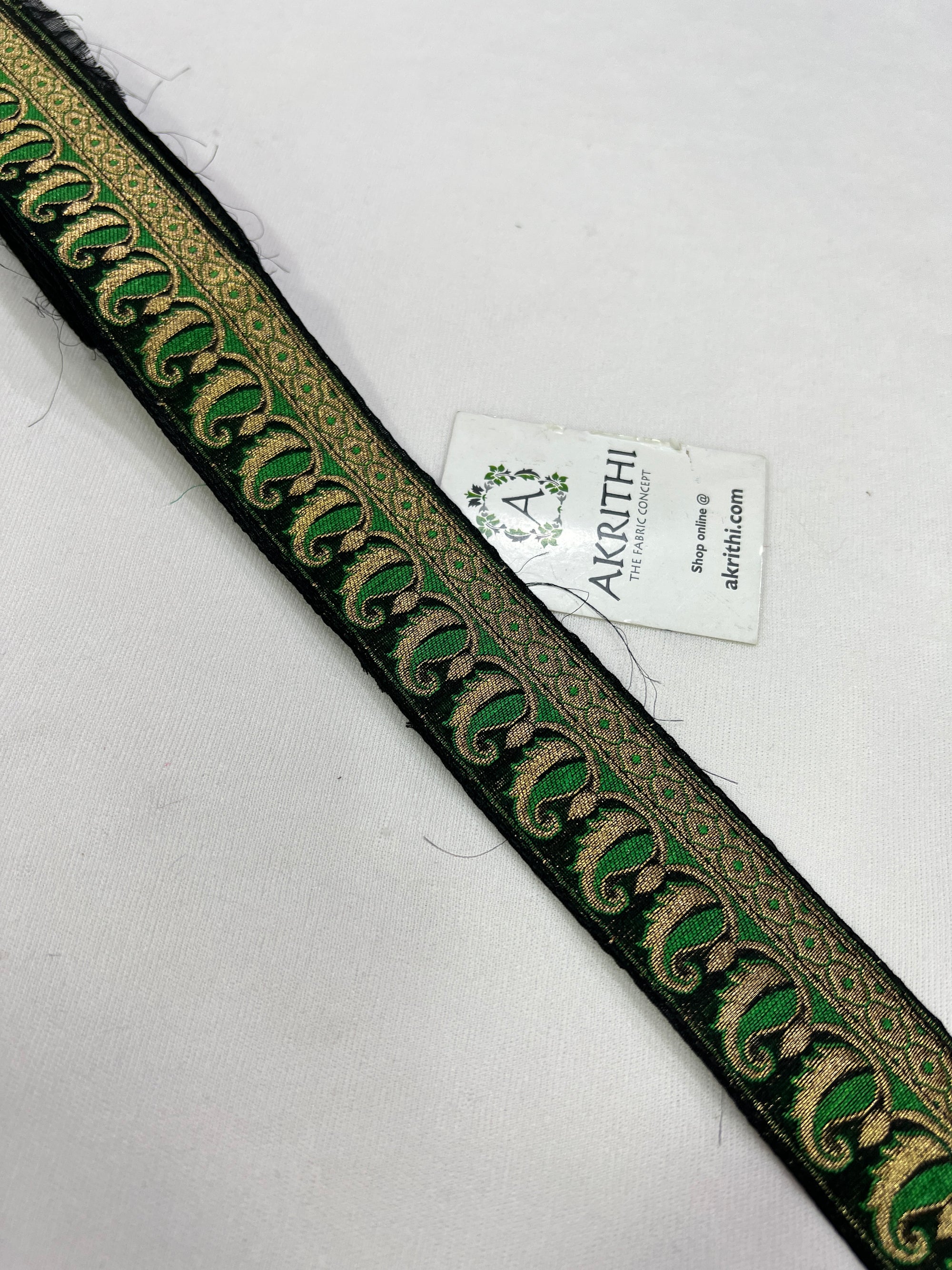 Handloom Banarasi lace 5 metres roll
