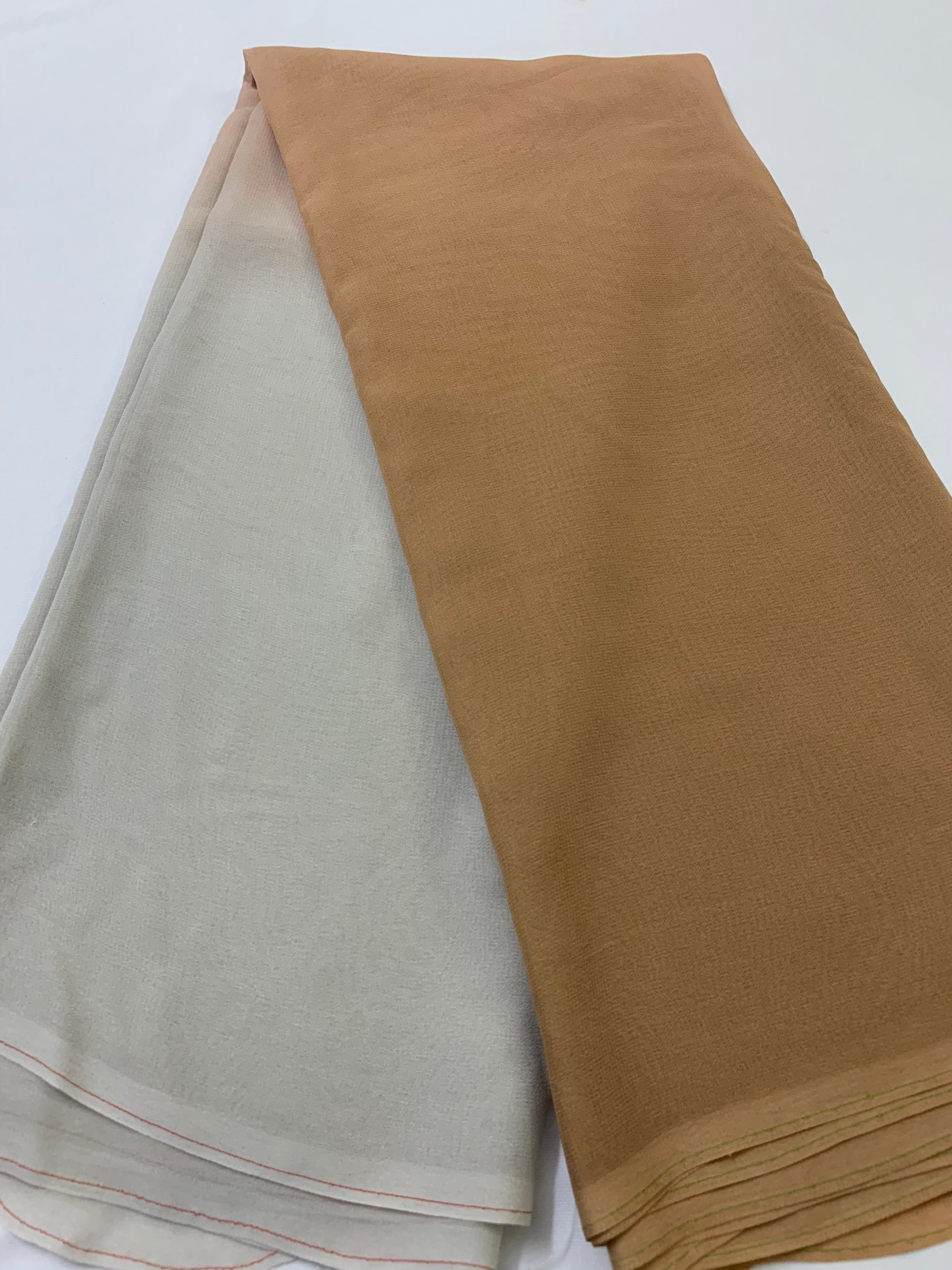 Shaded georgette fabric