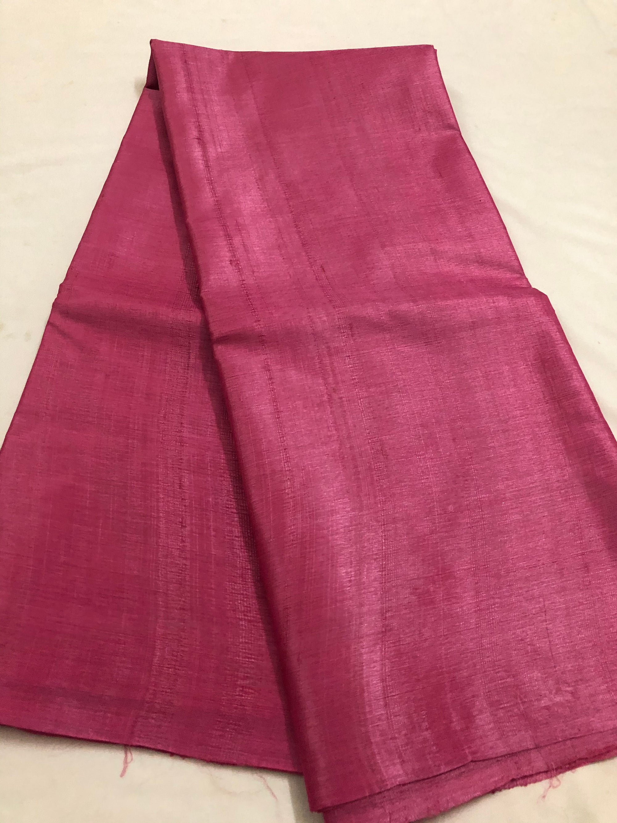 HANDLOOM PURE TUSSAR SILK FABRIC