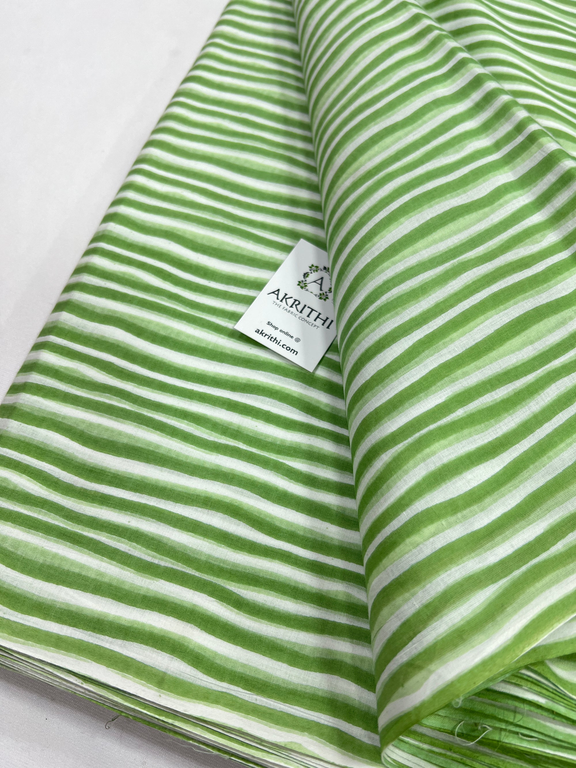 Printed pure cotton fabric