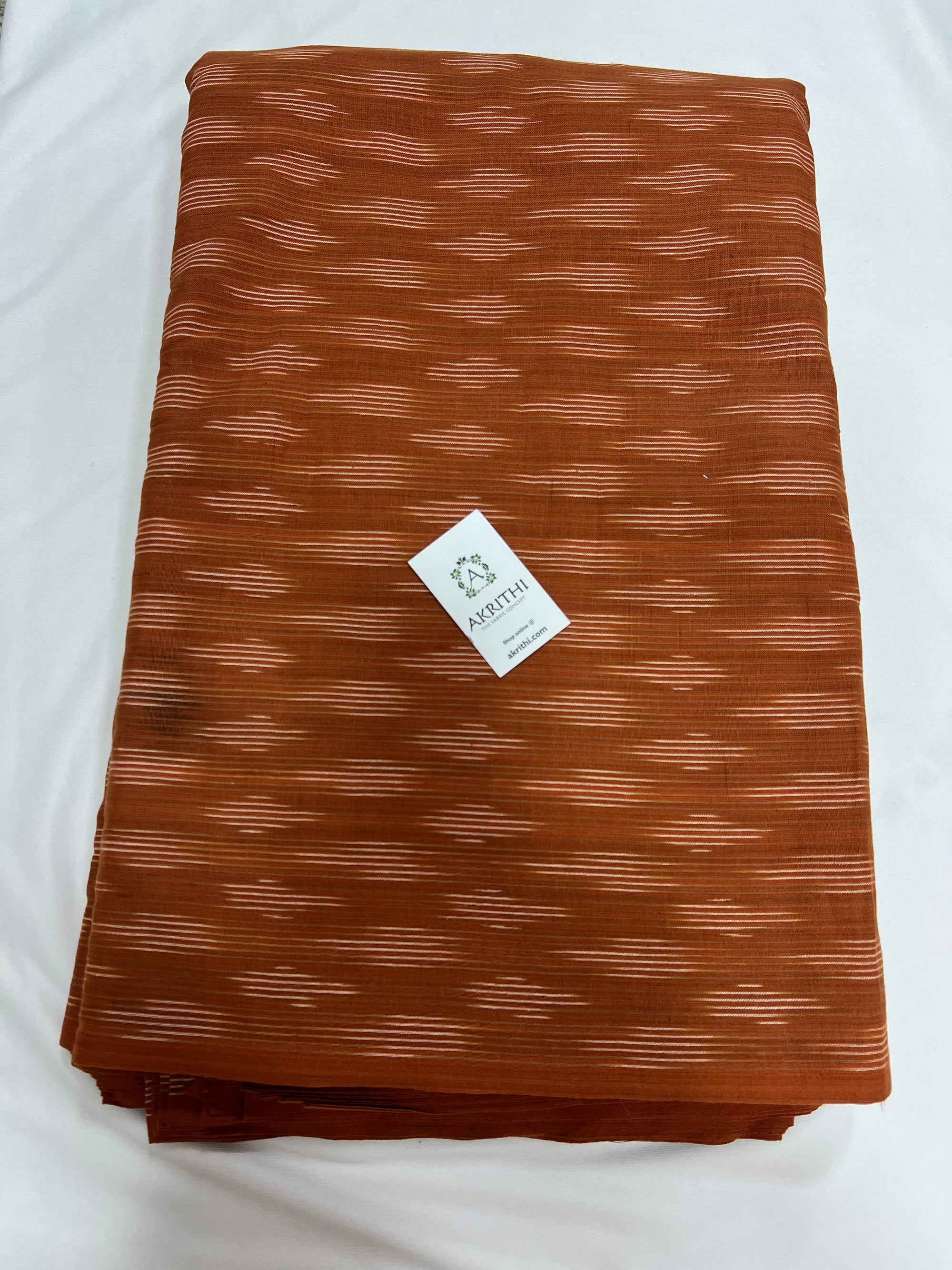 Handloom Ikat pure cotton fabric