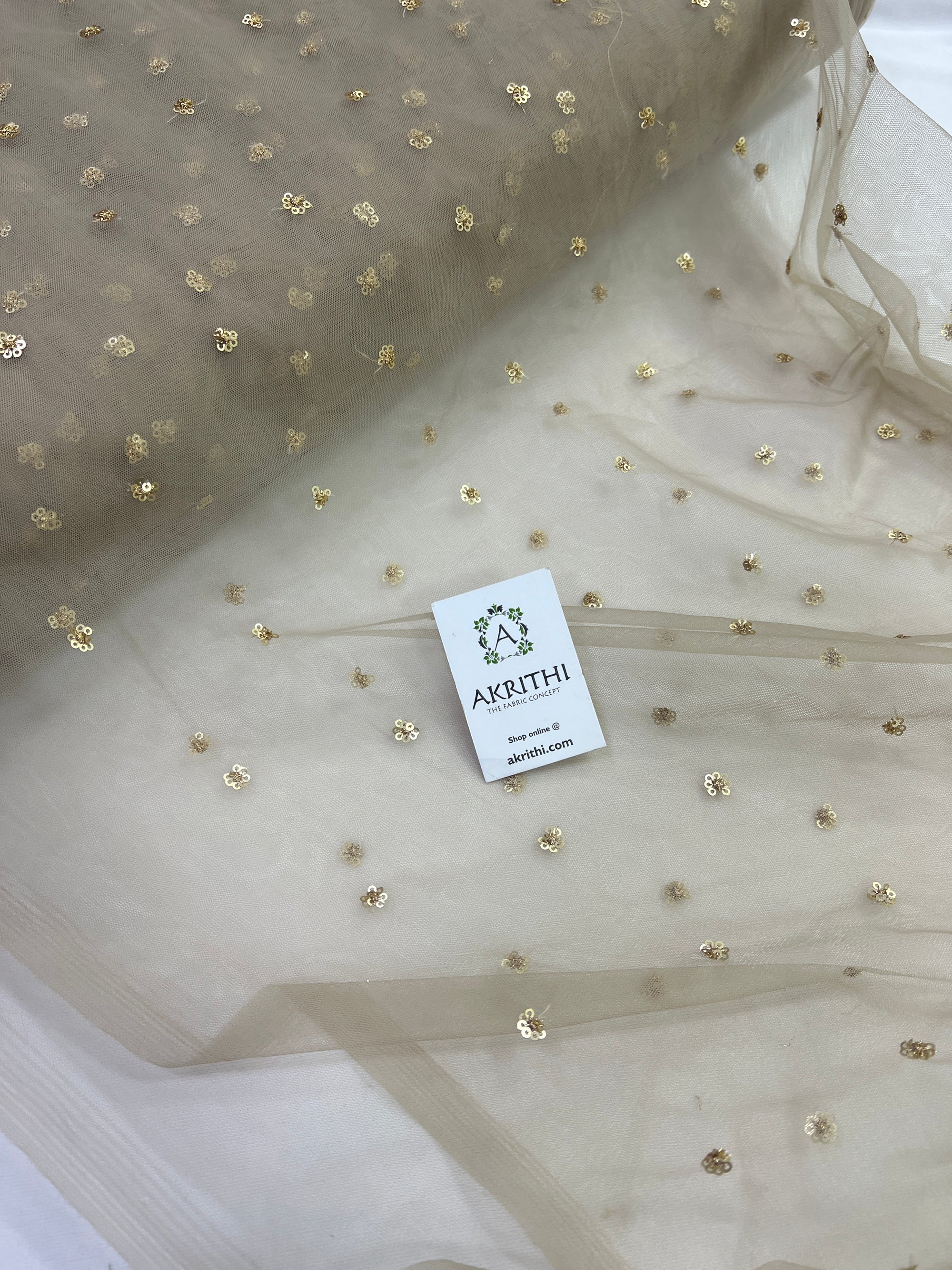 Butti net fabric