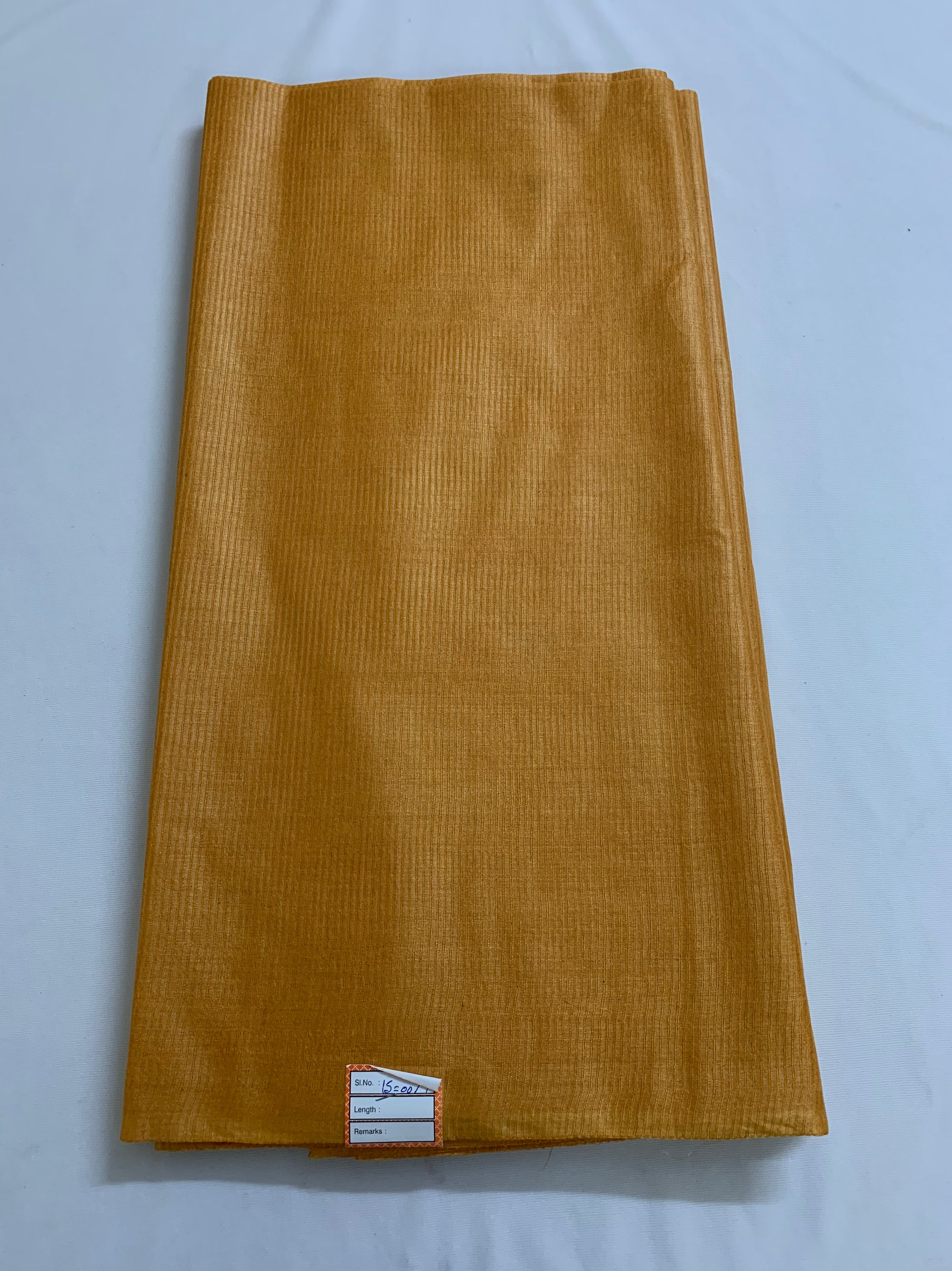 Striped Pure Tussar silk fabric