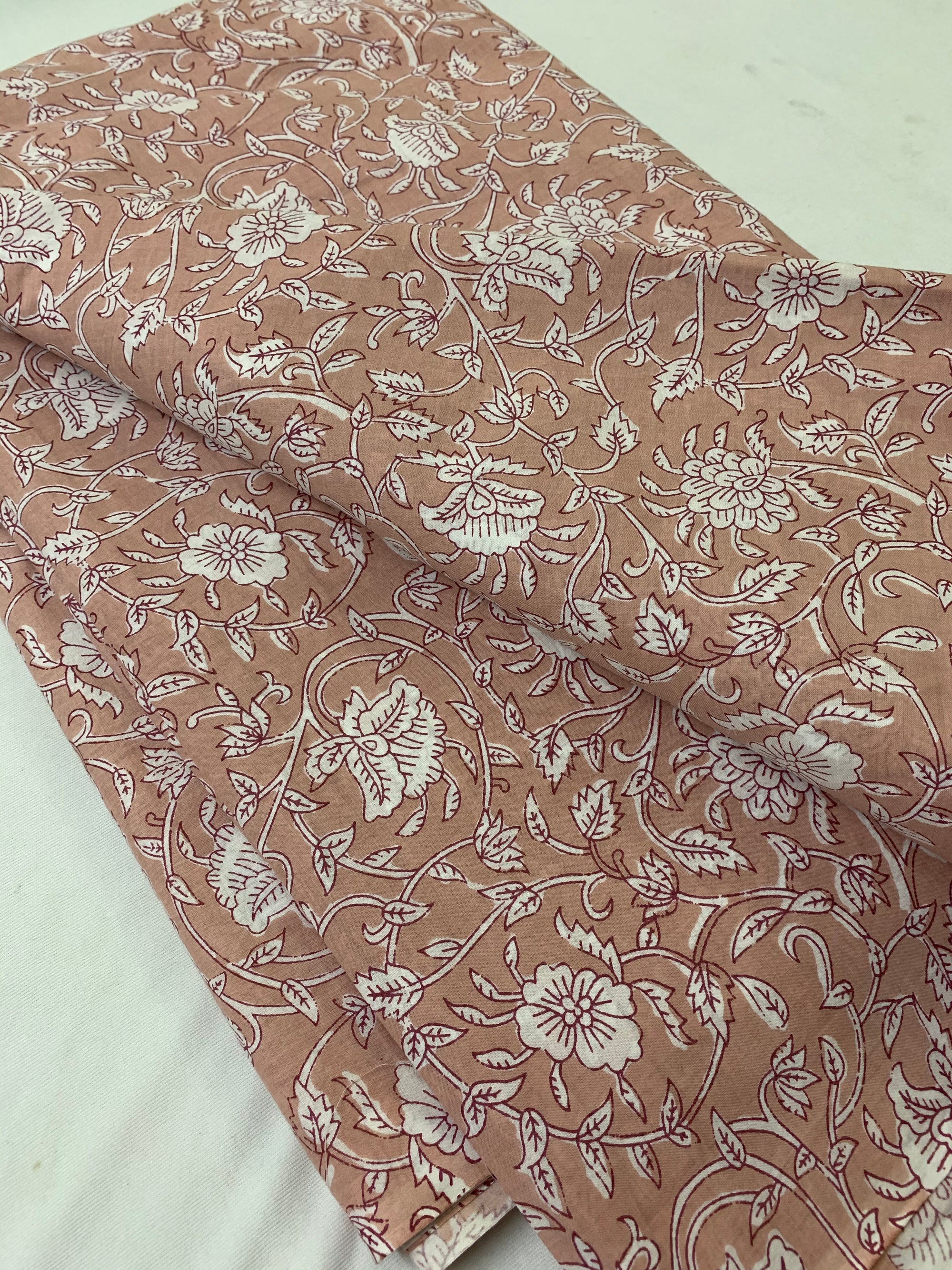 Printed pure cotton fabric