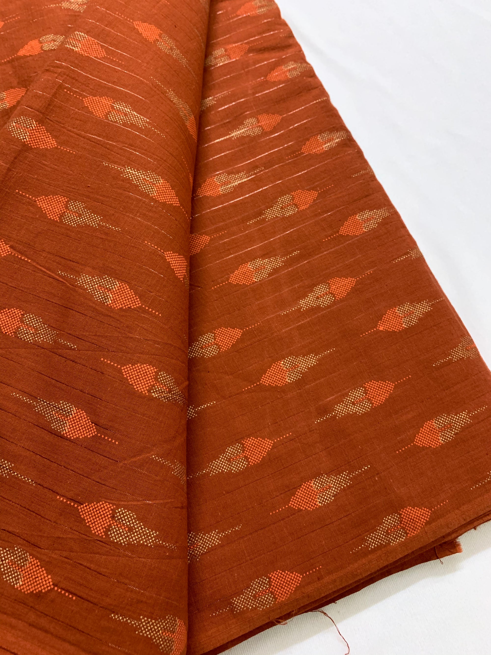 Printed pure cotton fabric